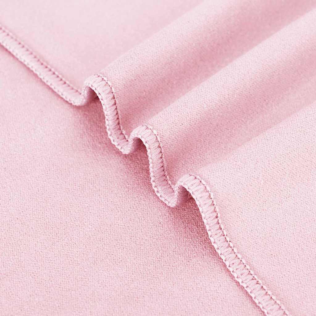 Asciugamani per Sedia Outdoor 2 pz Rosa 130 x 60 cm