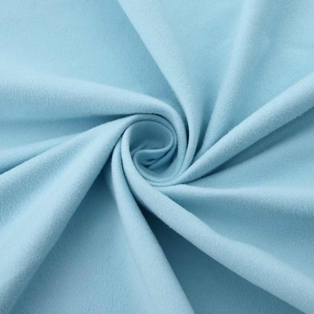 Asciugamani per lettino 2 pz Blu 210 x 75 cm