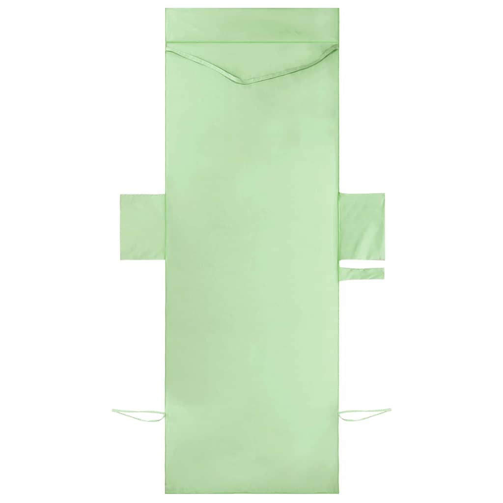 Asciugamani per lettino 2 pz Verde 210 x 75 cm
