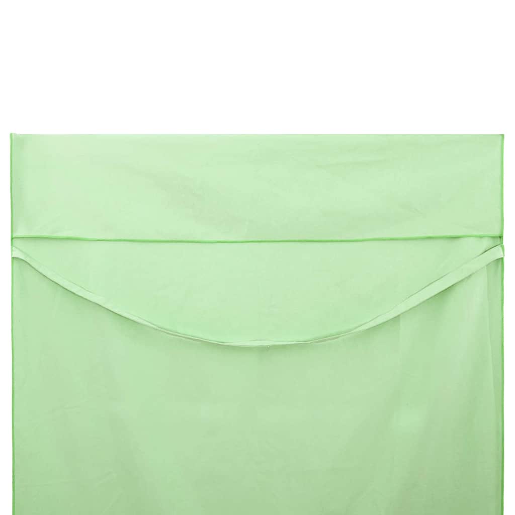 Asciugamani per lettino 2 pz Verde 210 x 75 cm