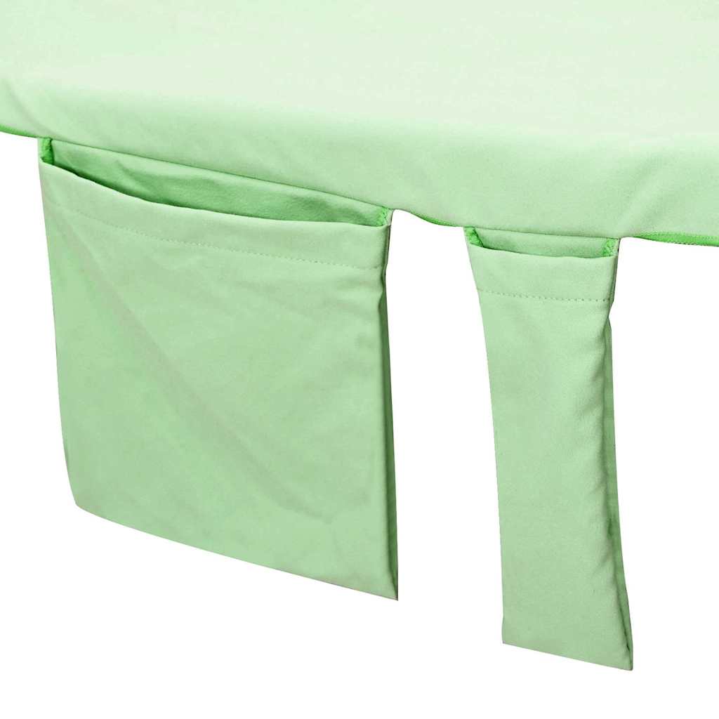 Asciugamani per lettino 2 pz Verde 210 x 75 cm