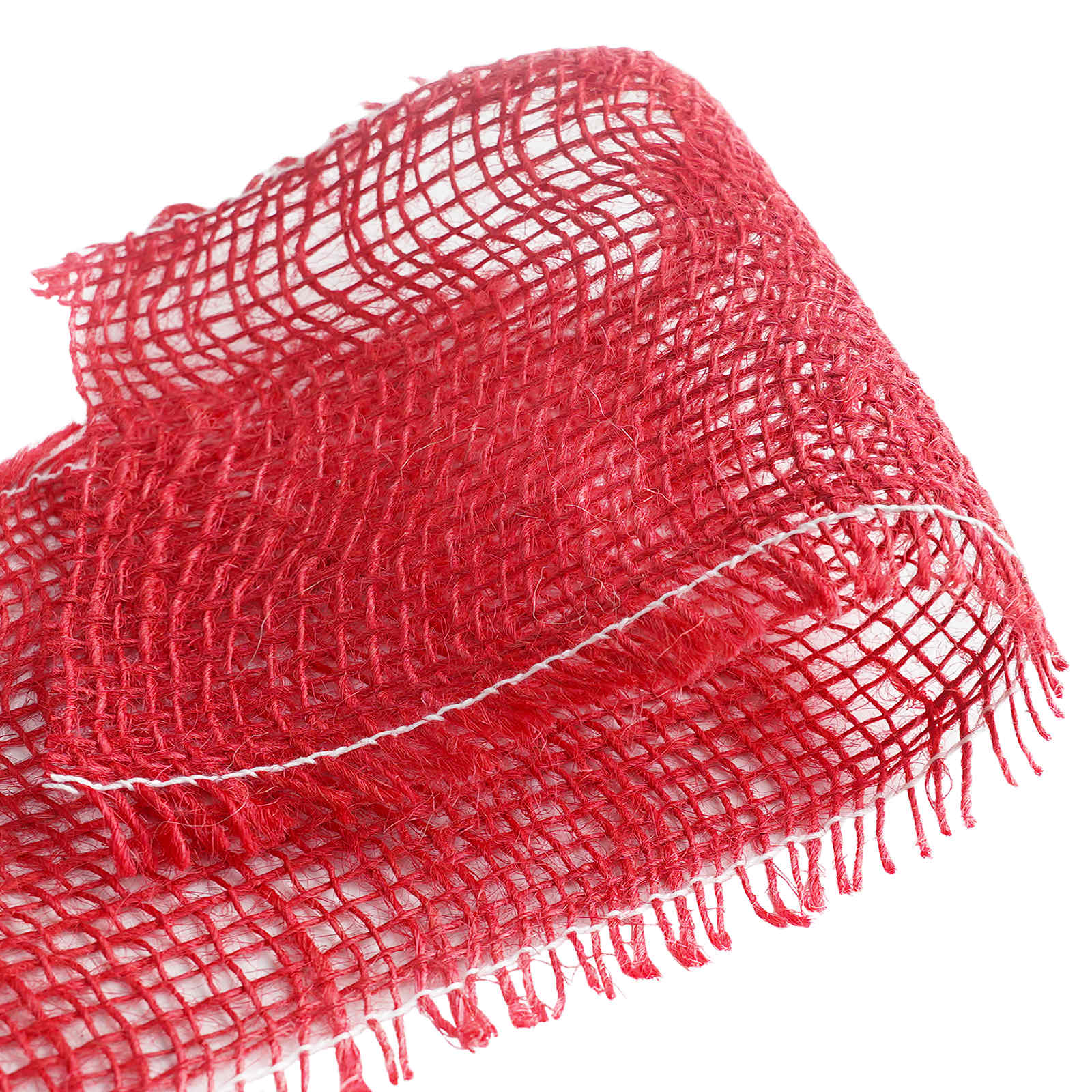 Rotolo di Juta 10 x 1000 cm Rosso