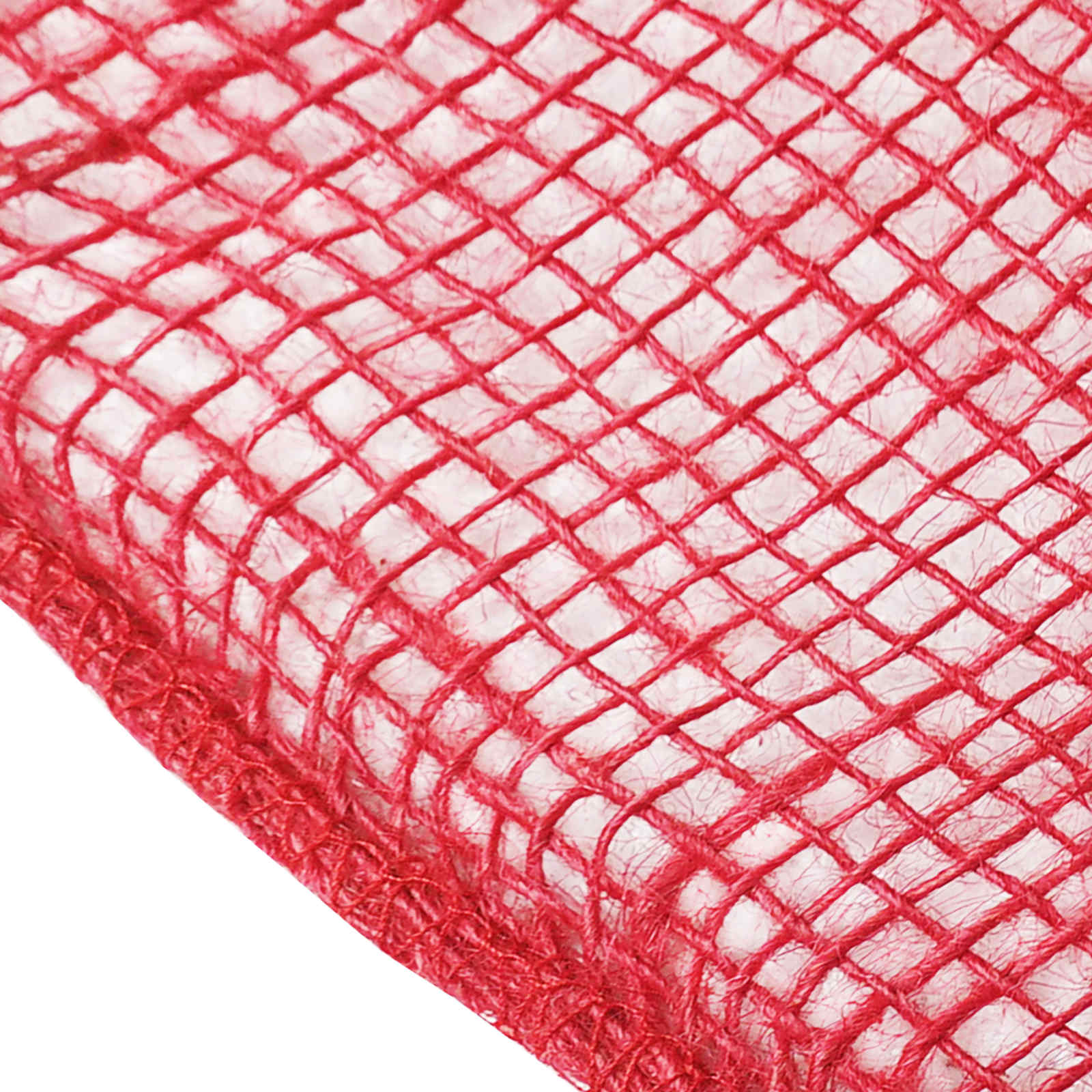 Rotolo di Juta 160 x 1000 cm Rosso