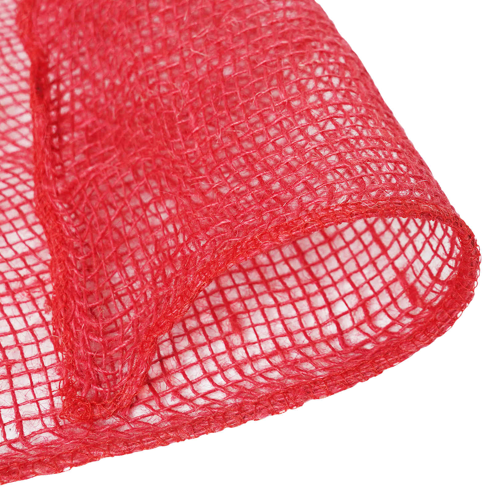 Rotolo di Juta 160 x 1500 cm Rosso