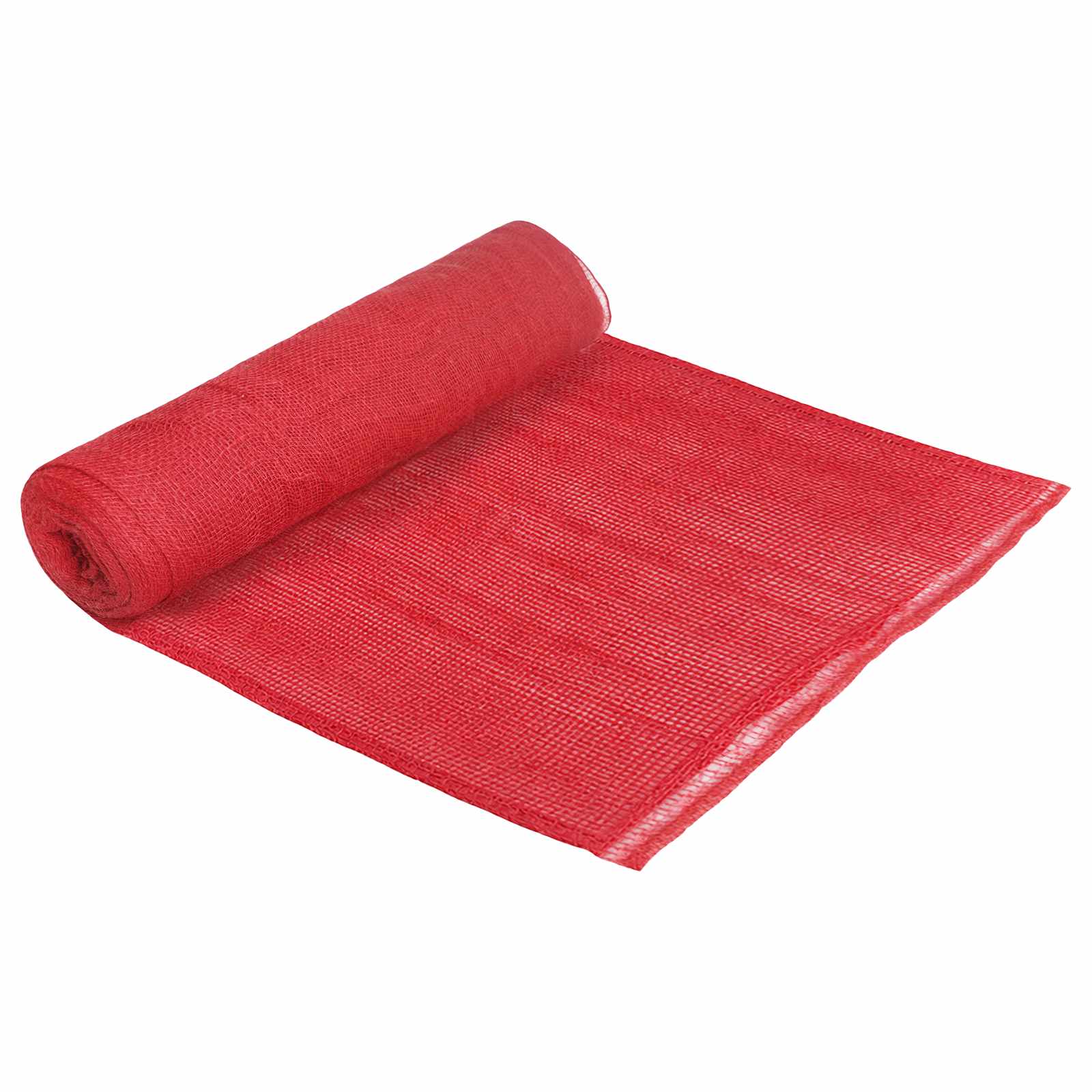 Rotolo di Juta 160 x 2500 cm Rosso