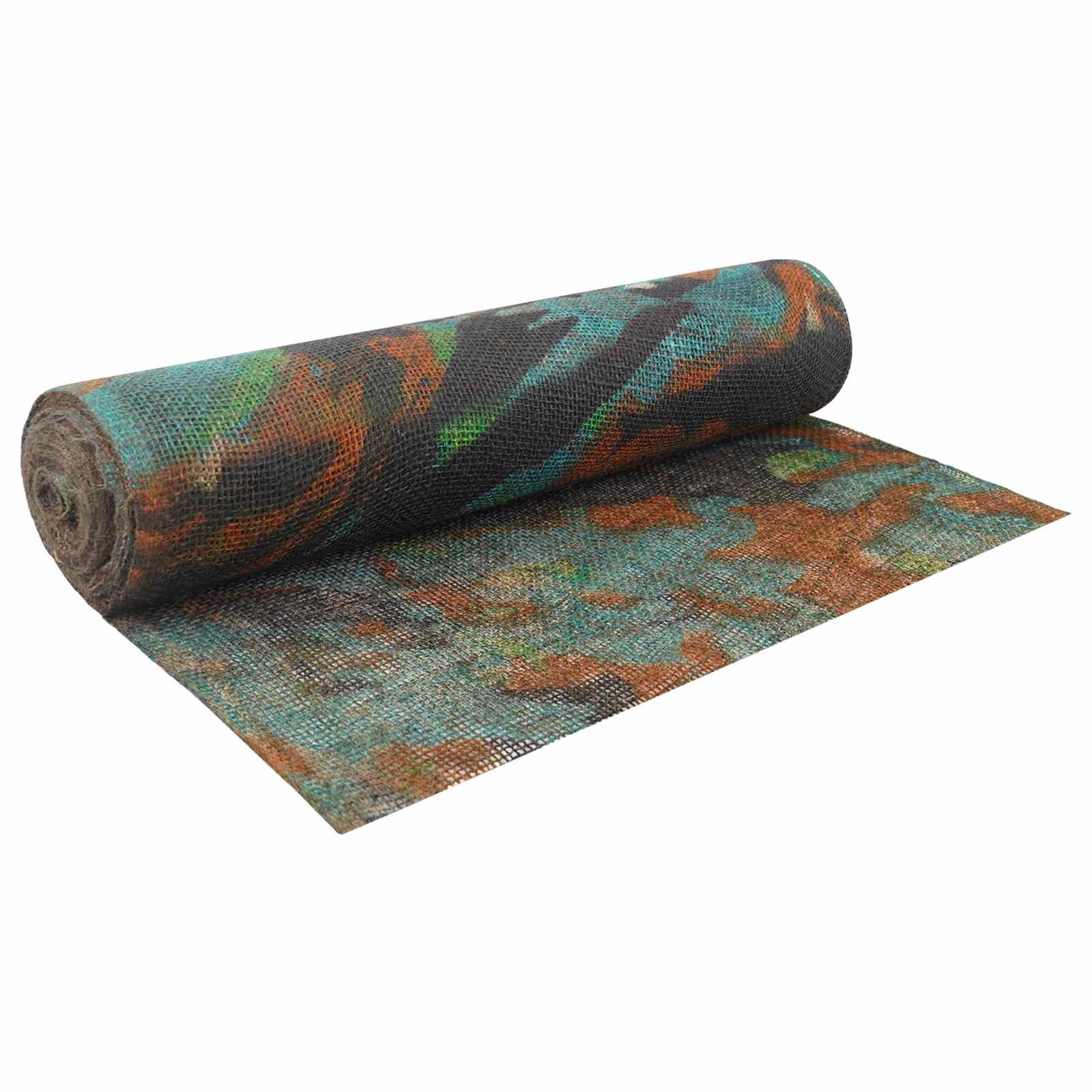 Rotolo di Juta 160 x 500 cm Mimetico