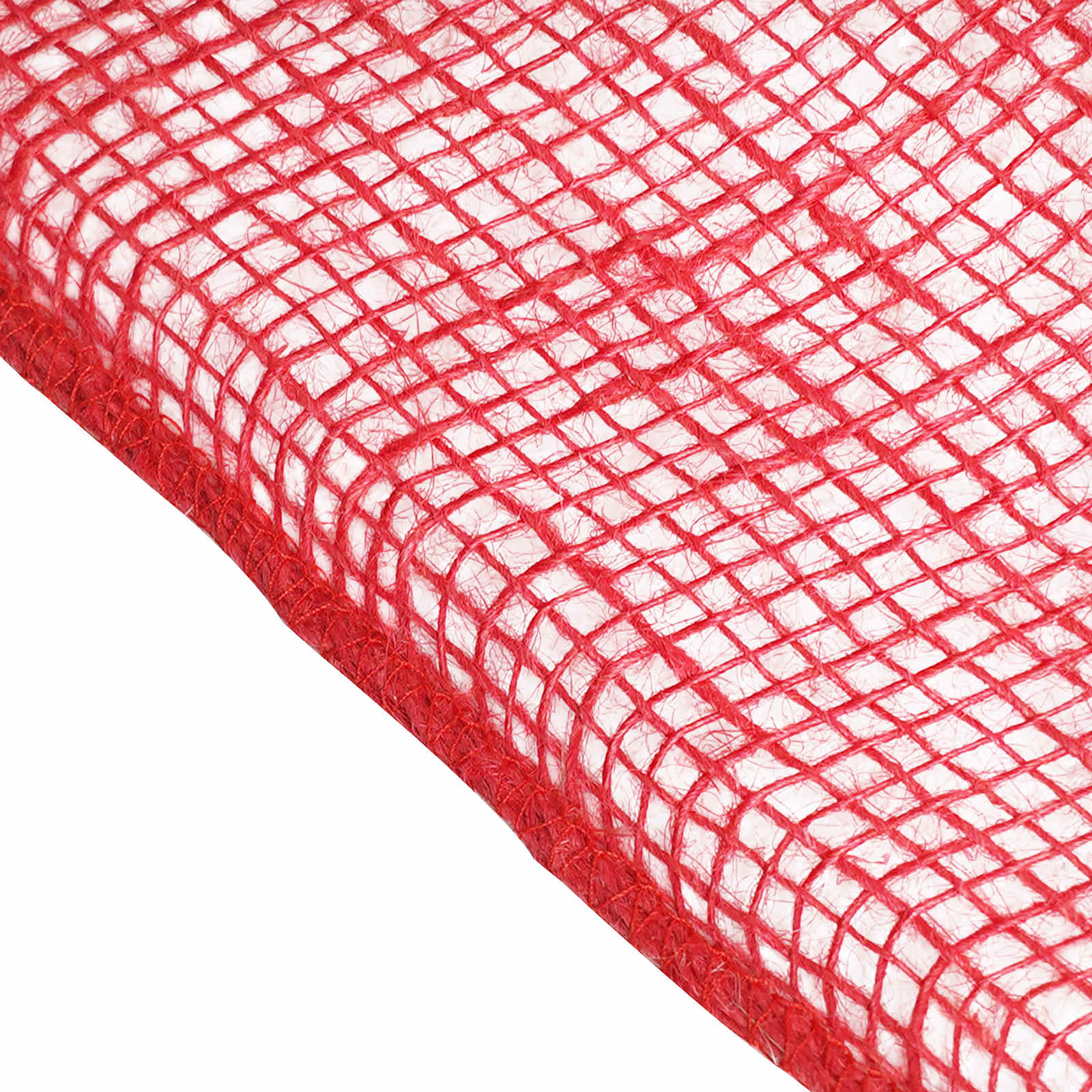 Rotolo di Juta 160 x 1000 cm Rosso