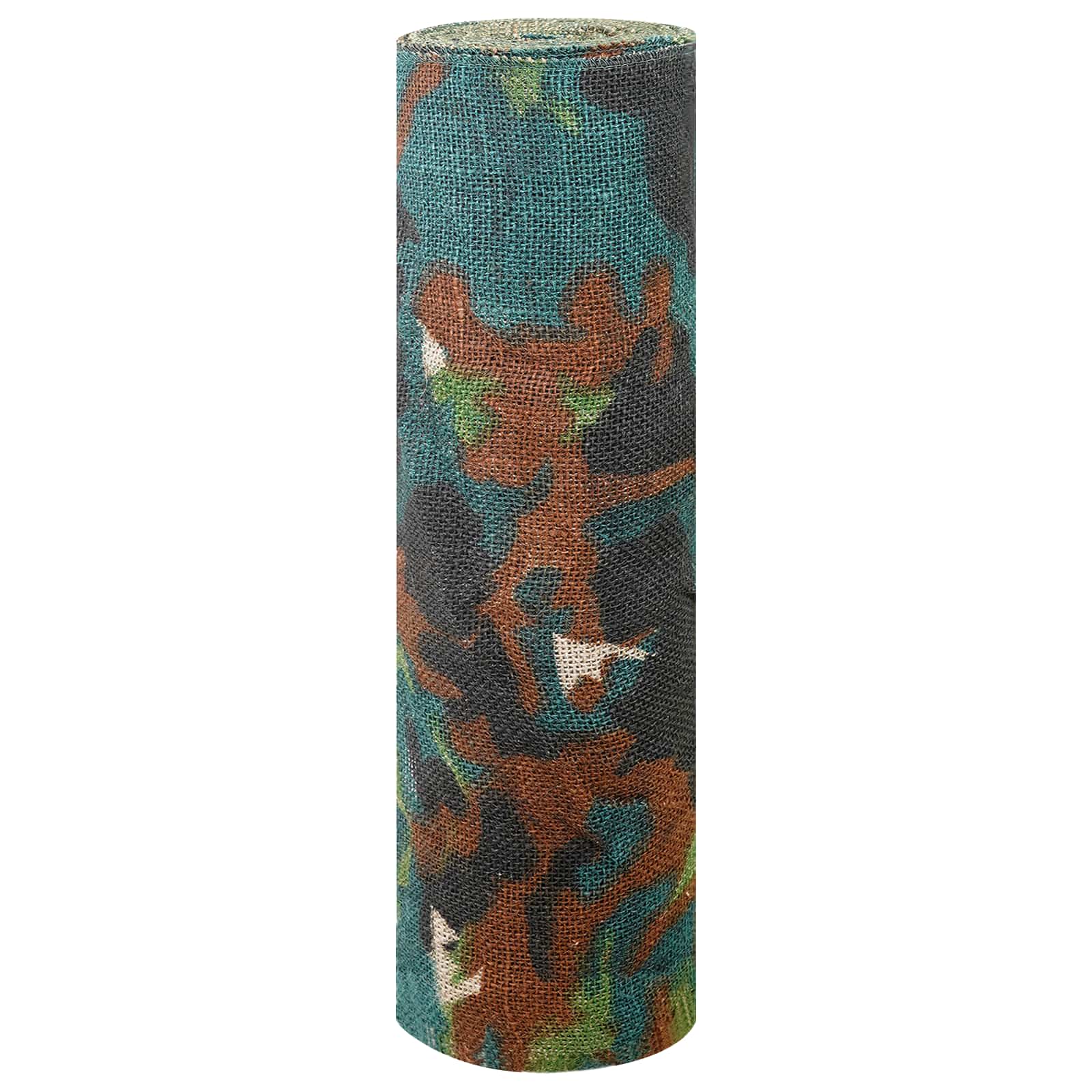 Rotolo di Juta 160 x 2500 cm Mimetico