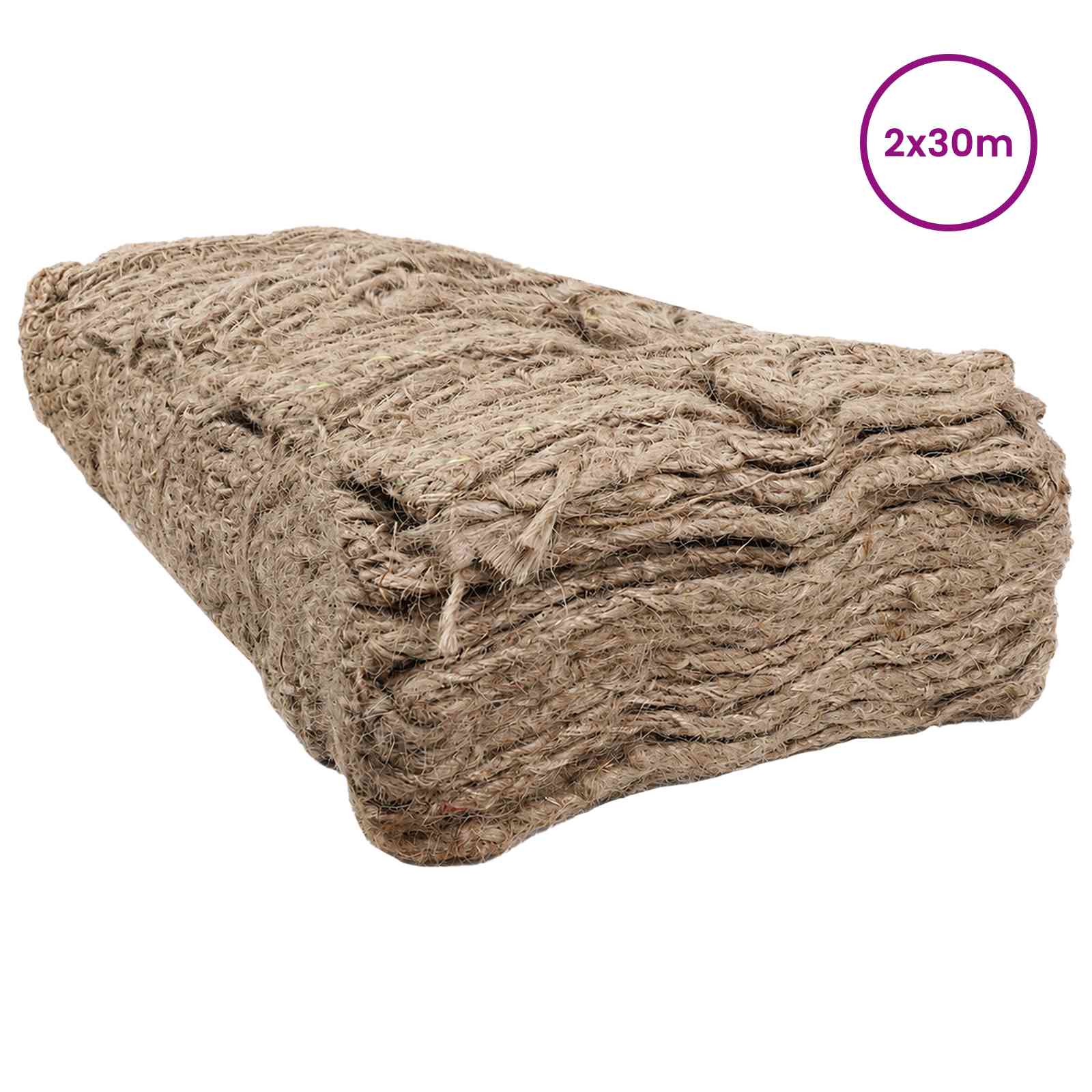 Tappeto di rinforzo in juta Naturale 2 x 30 m