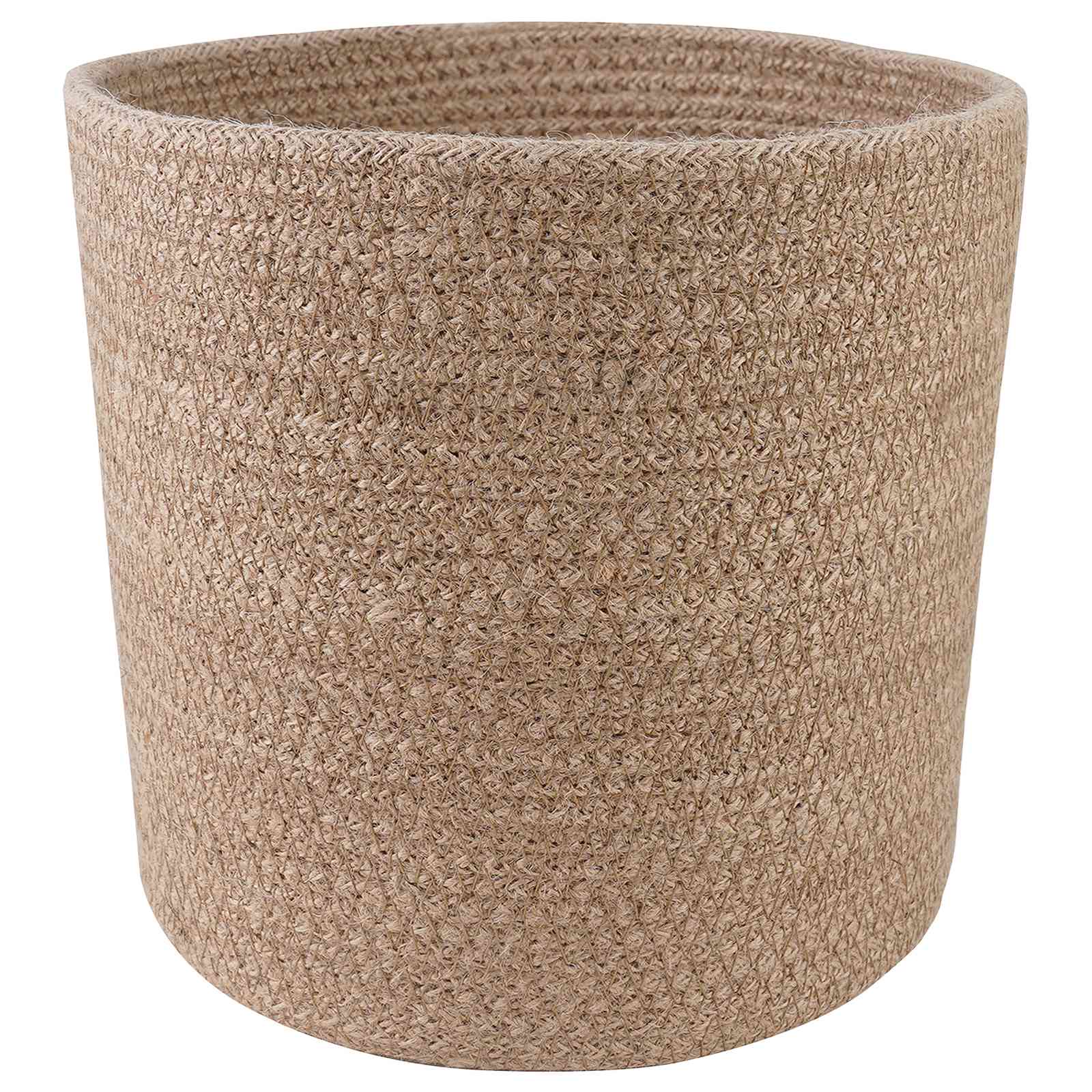 Set di Vasi per Piante 2 pz Naturale Ø 28 x 28 cm
