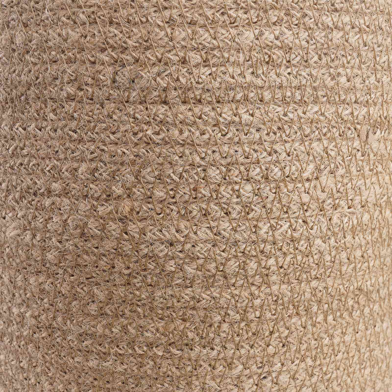 Set di Vasi per Piante 2 pz Naturale Ø 28 x 28 cm