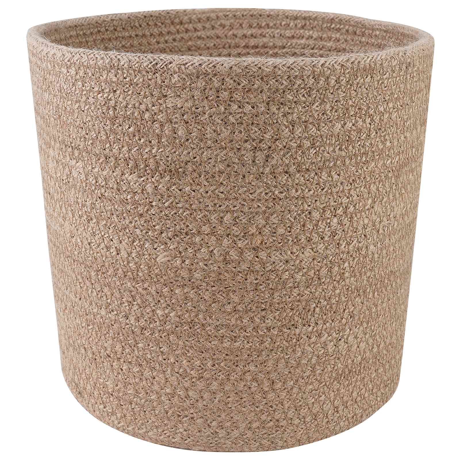 Set di Vasi per Piante 2 pz Naturale Ø 21 x 21 cm