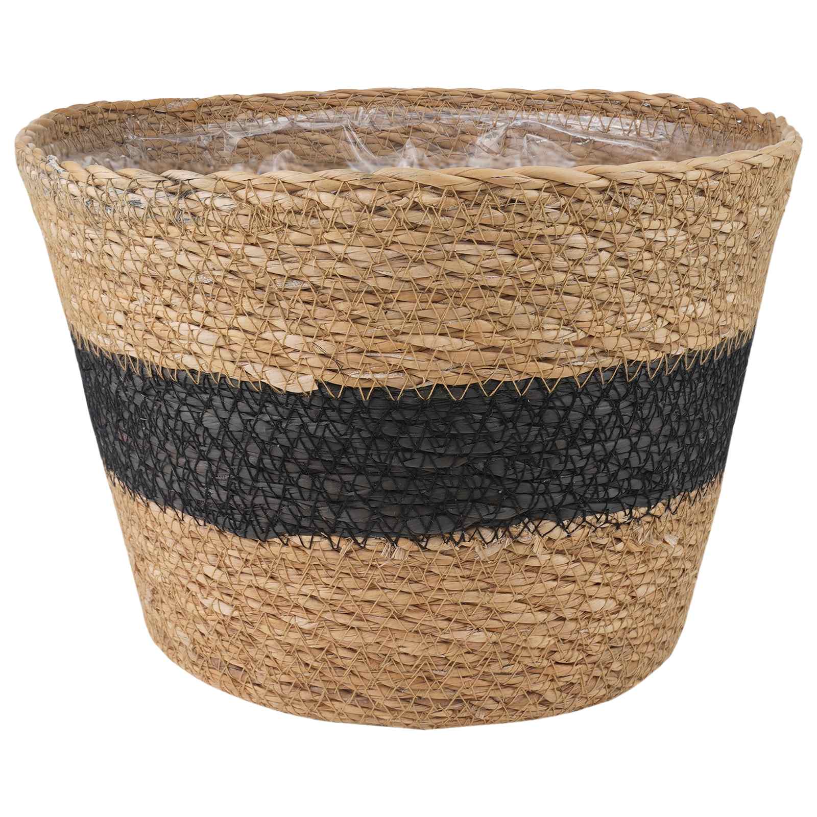 3 pz Naturale e Nero Ø26 x 19 cm 100% Erba marina
