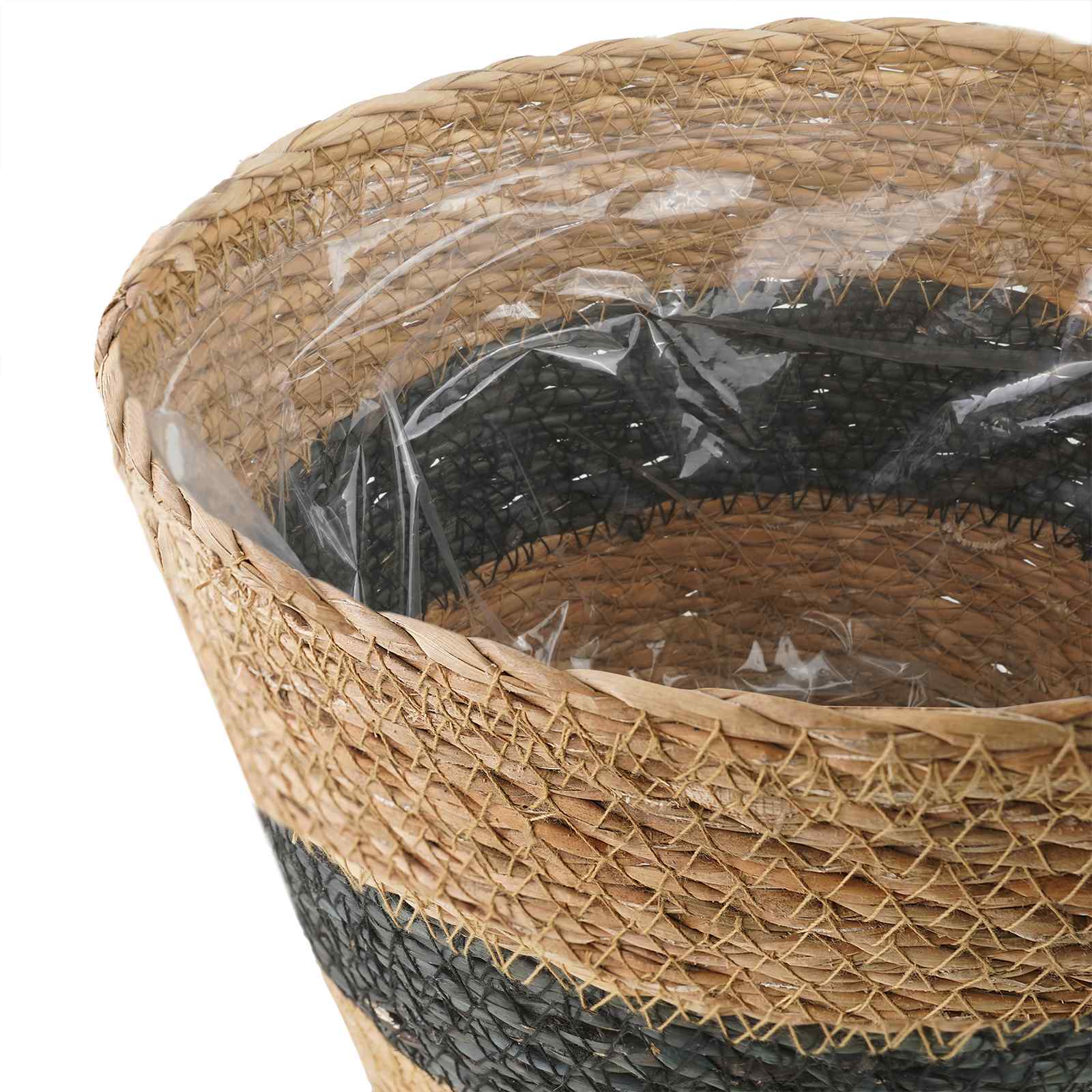 3 pz Naturale e Nero Ø26 x 19 cm 100% Erba marina
