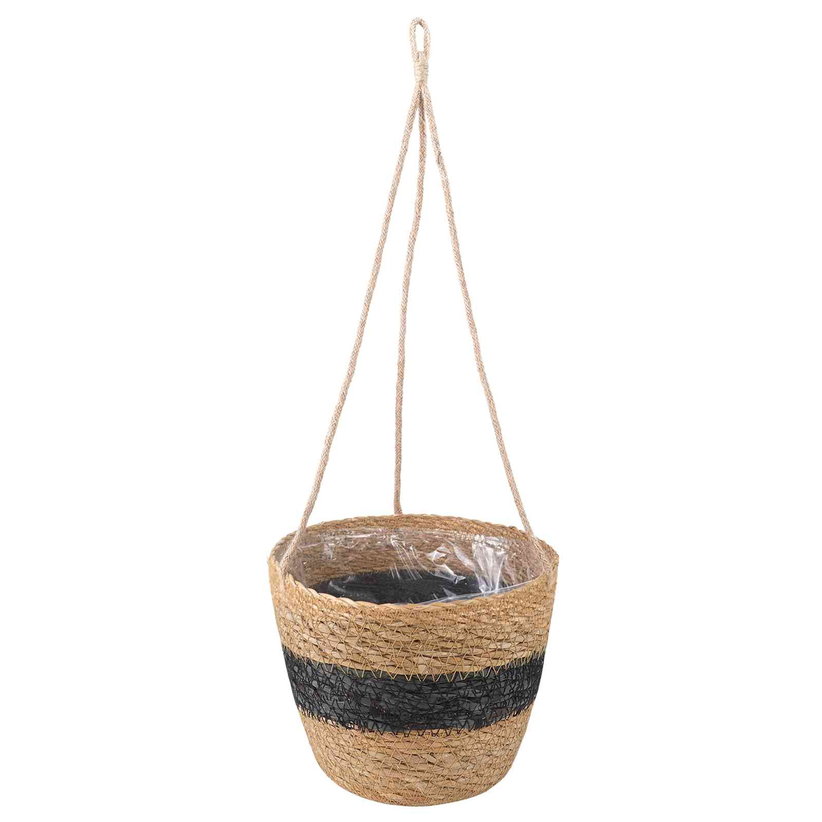 3 pz Naturale e Nero Ø26 x 19 cm 100% Erba marina