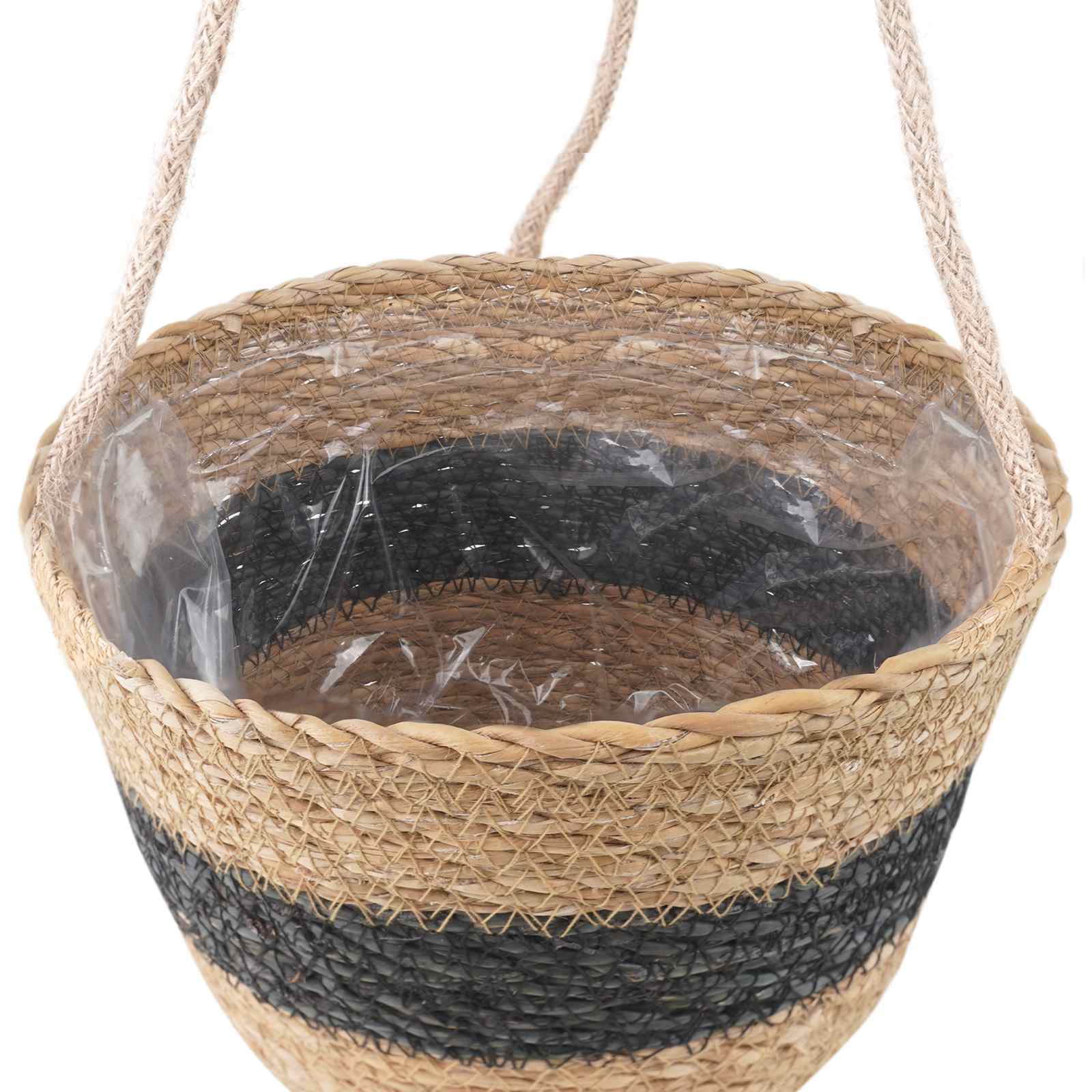 3 pz Naturale e Nero Ø26 x 19 cm 100% Erba marina