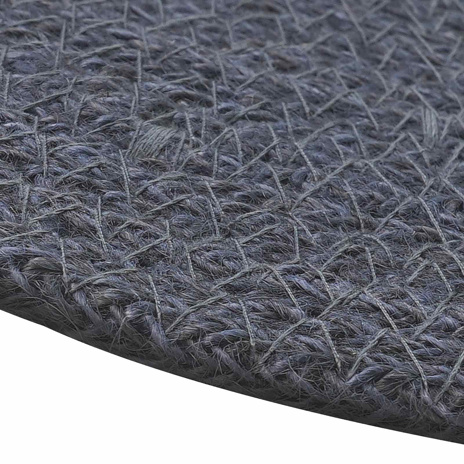 Sottobicchieri in juta 4 pz Grigio scuro 100% Juta Tossa