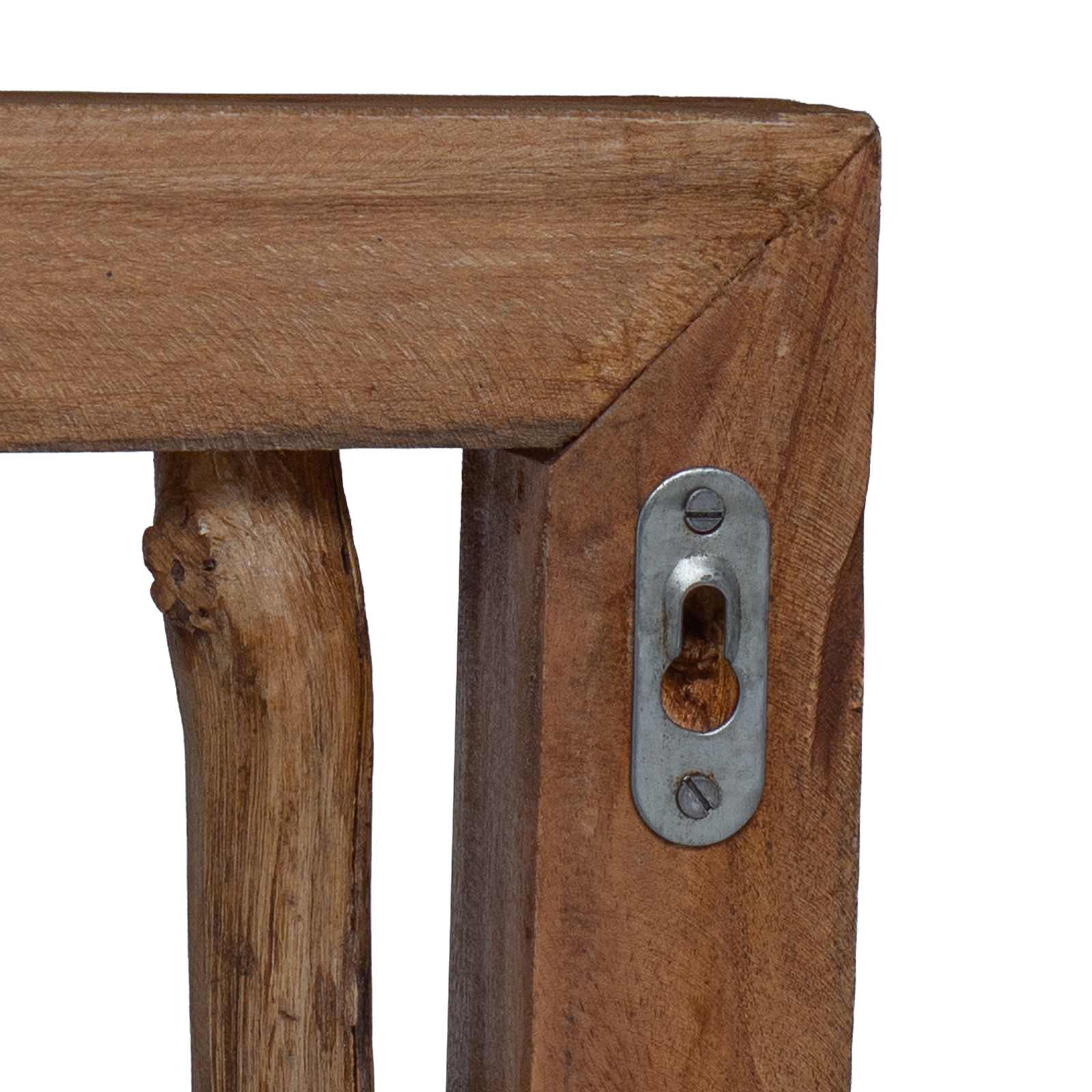 Gancio per Cappotti Naturale 50 x 10 x 25 cm