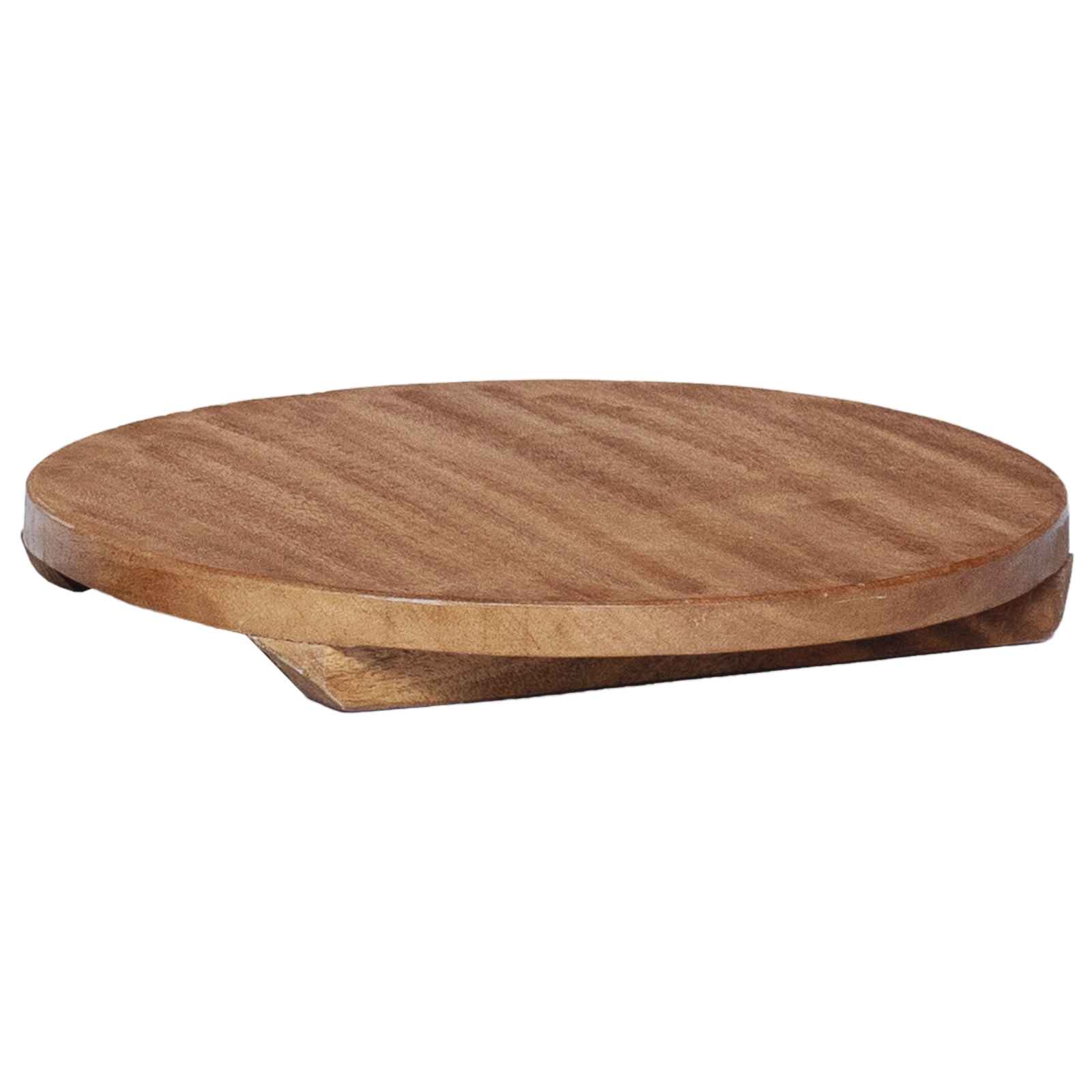 Sgabello per Piante 3 pz Naturale 29 x 29 x 3,5 cm