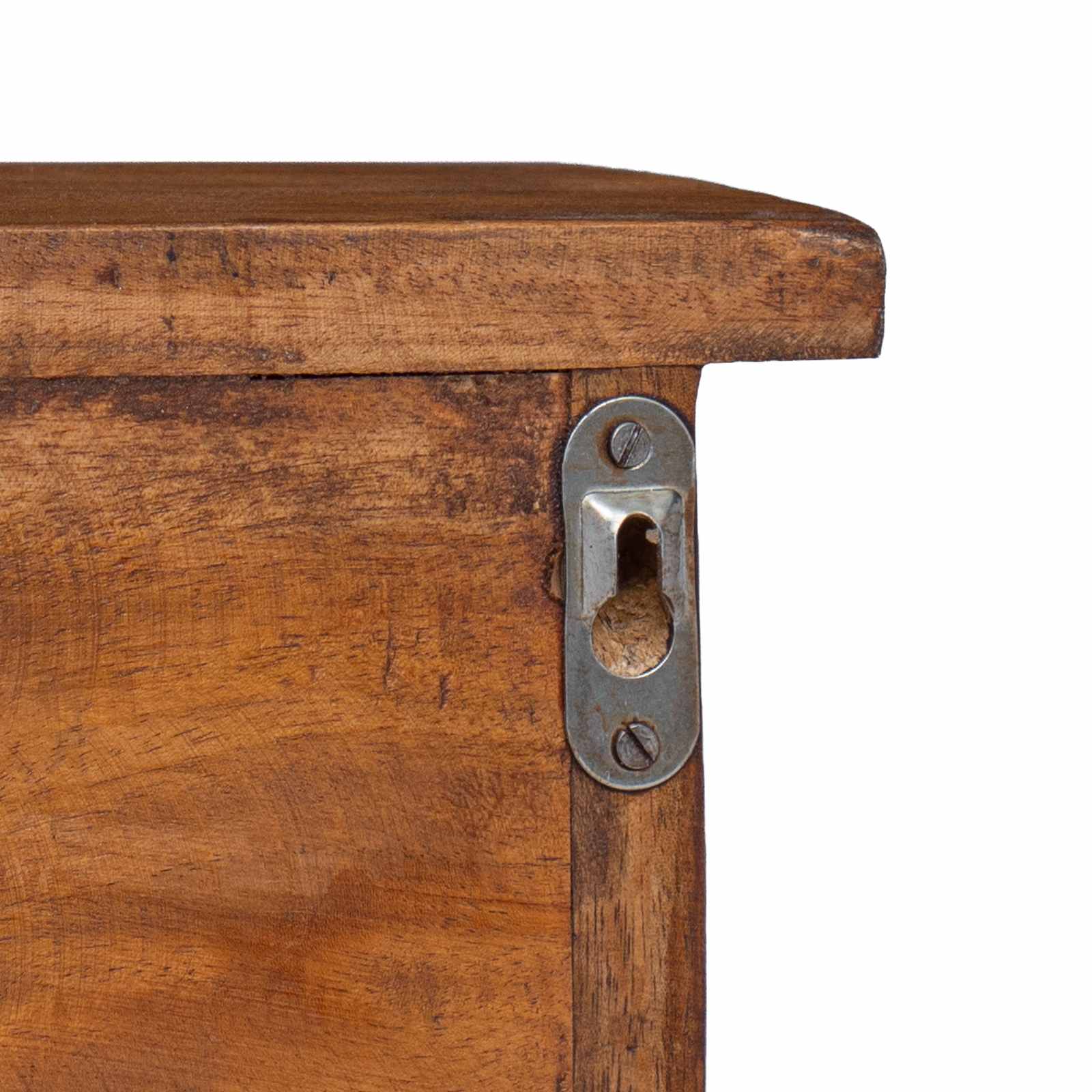 Gruccia Marrone 70 x 11 x 27 cm Legno di Mogano Massello