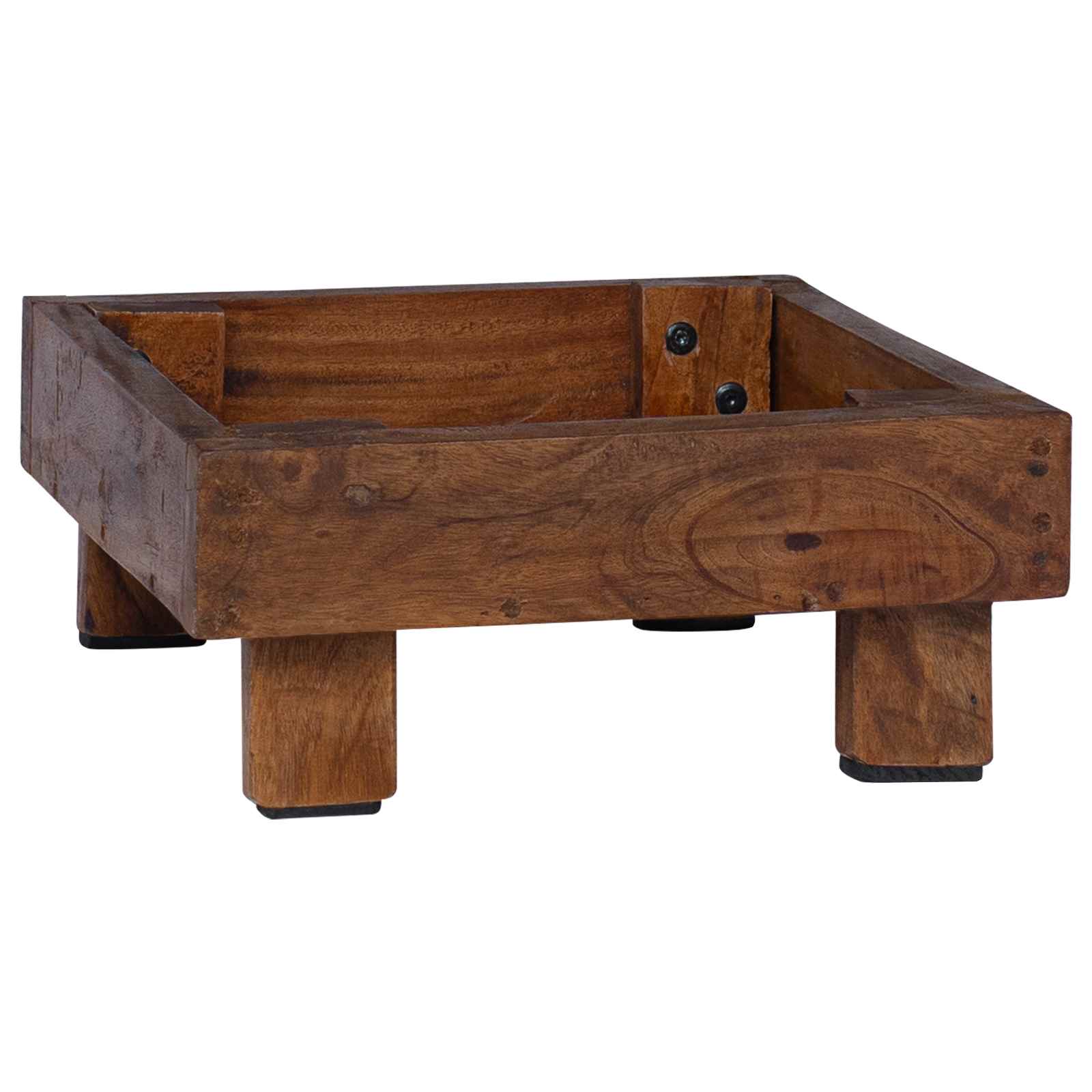 Supporto per piante 3 pz Marrone 35 x 35 x 12 cm