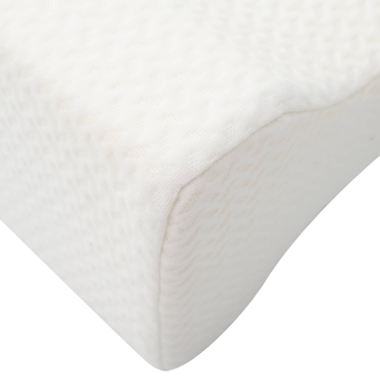 Knee Pillow Bianco Schiuma di memoria e poliestere