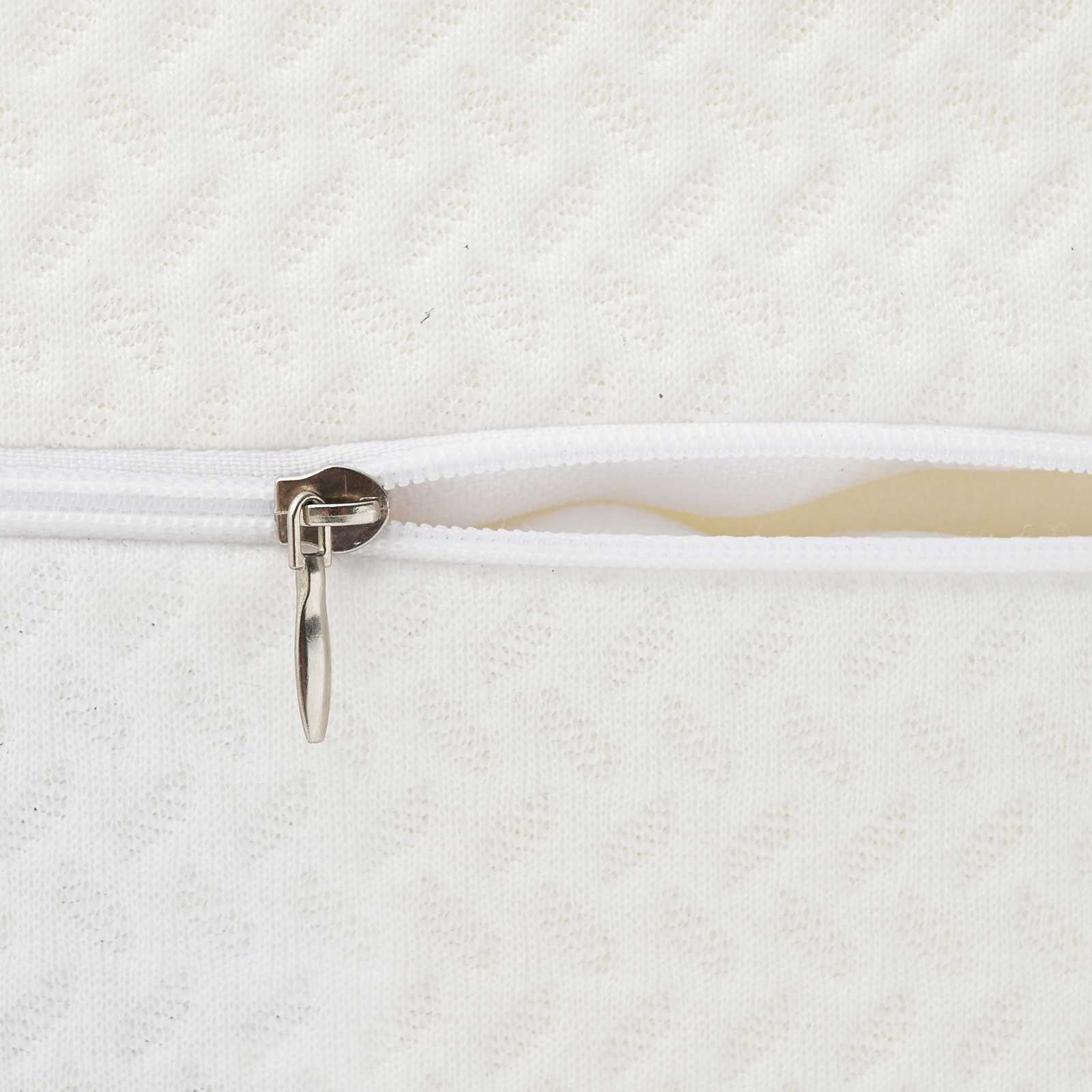 Knee Pillow Bianco Schiuma di memoria e poliestere