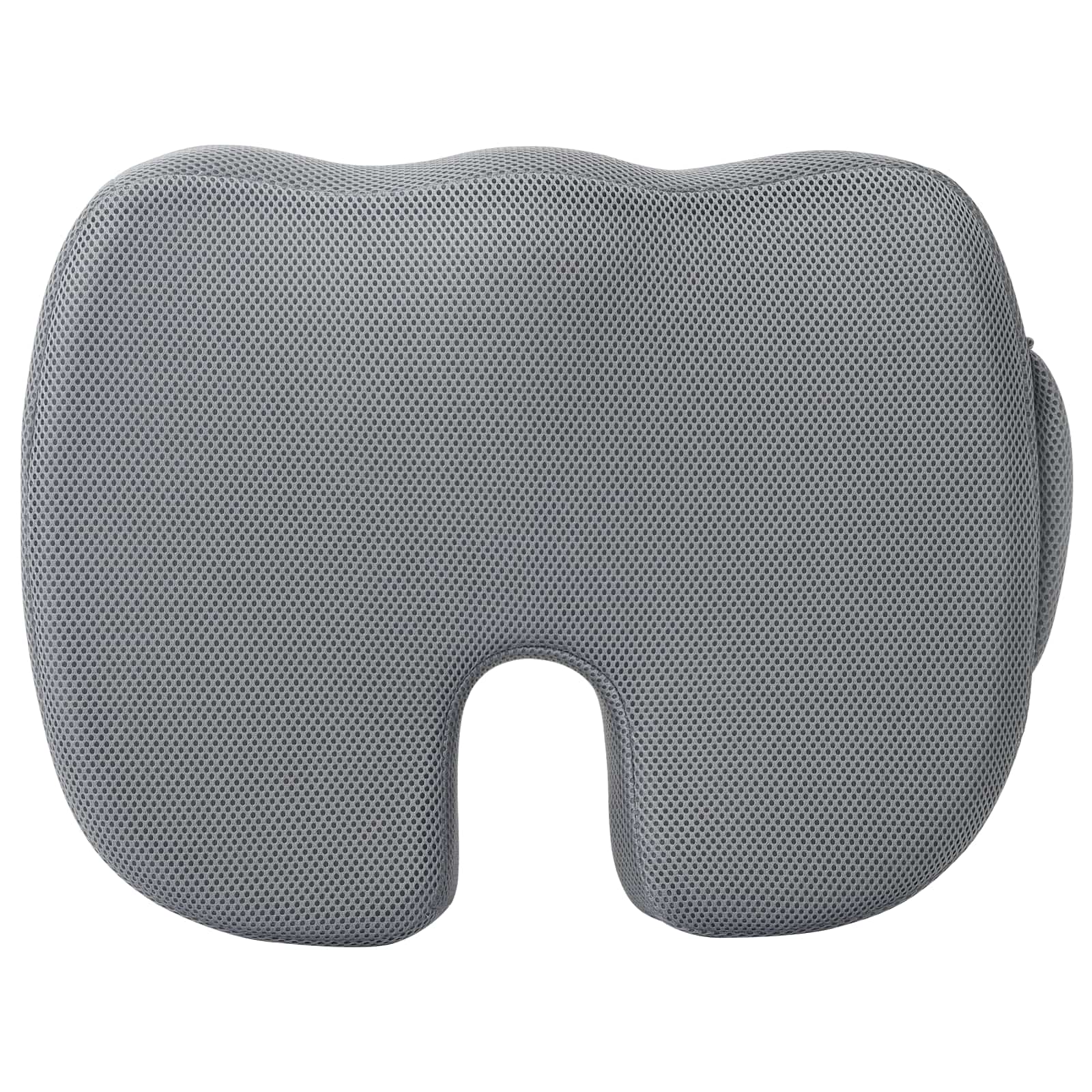 Cuscino per la seduta Schiuma Memory Grigio 47 x 37 x 8 cm