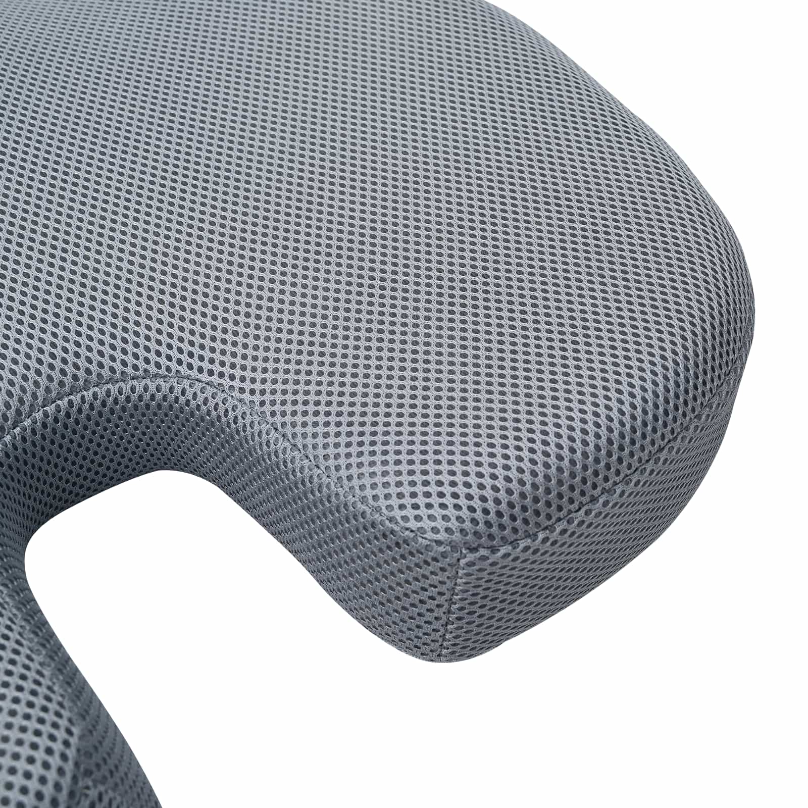 Cuscino per la seduta Schiuma Memory Grigio 47 x 37 x 8 cm