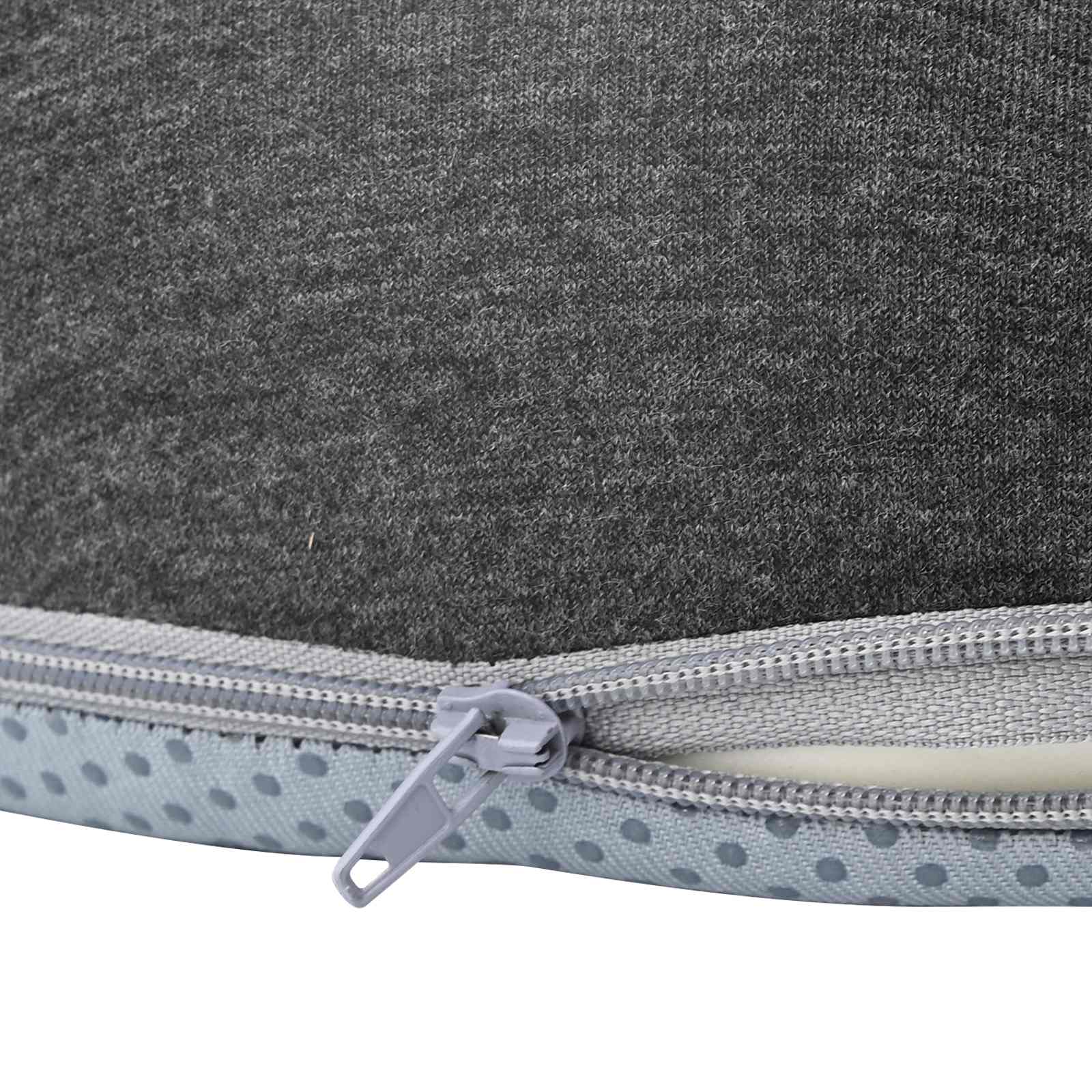Cuscino per la seduta Grigio scuro 42 x 36,5 x 8 cm