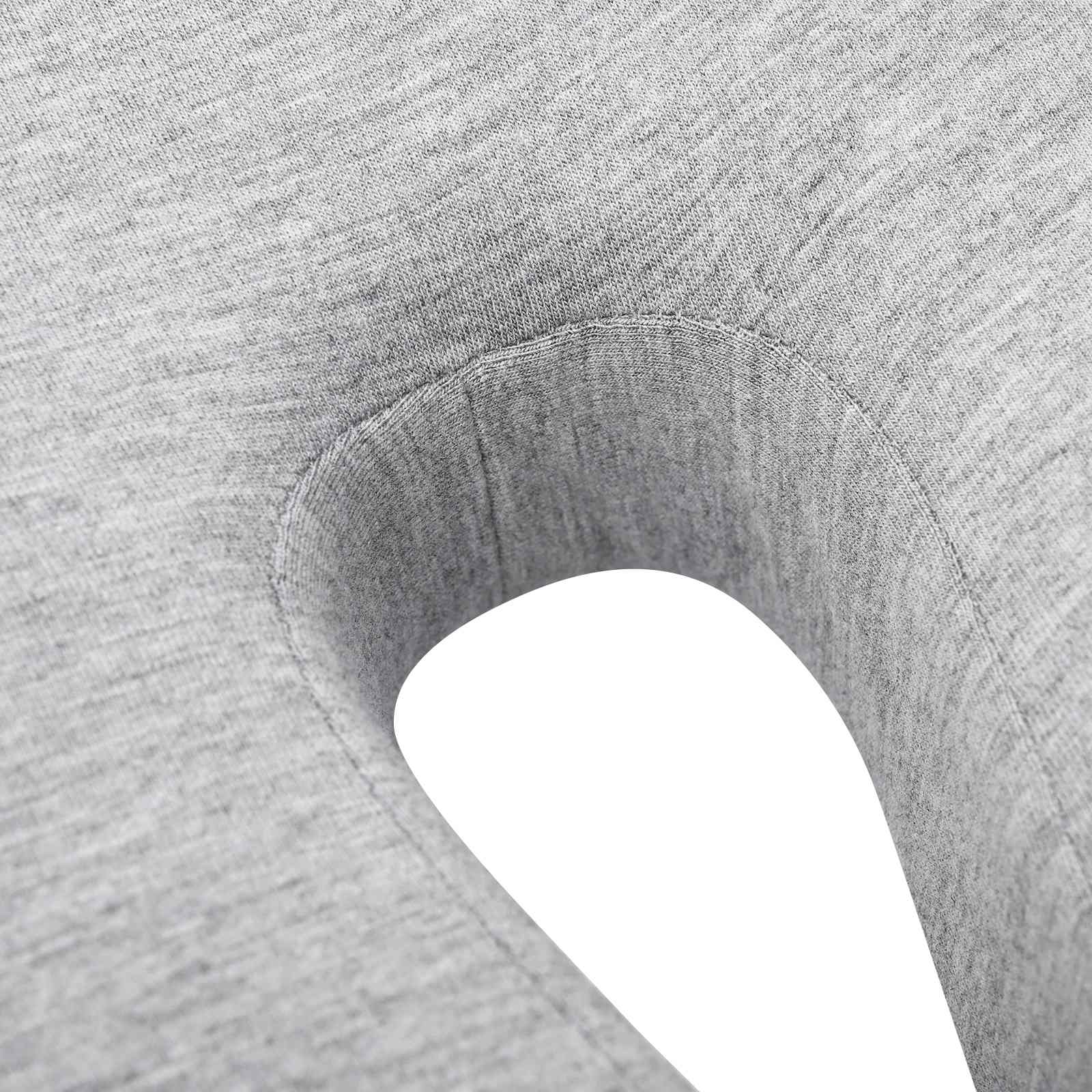 Cuscino per la seduta Schiuma Memory Grigio Chiaro