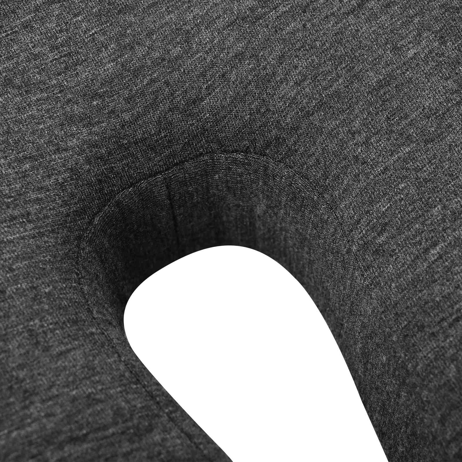 Cuscino per la seduta Schiuma Memory Grigio Scuro