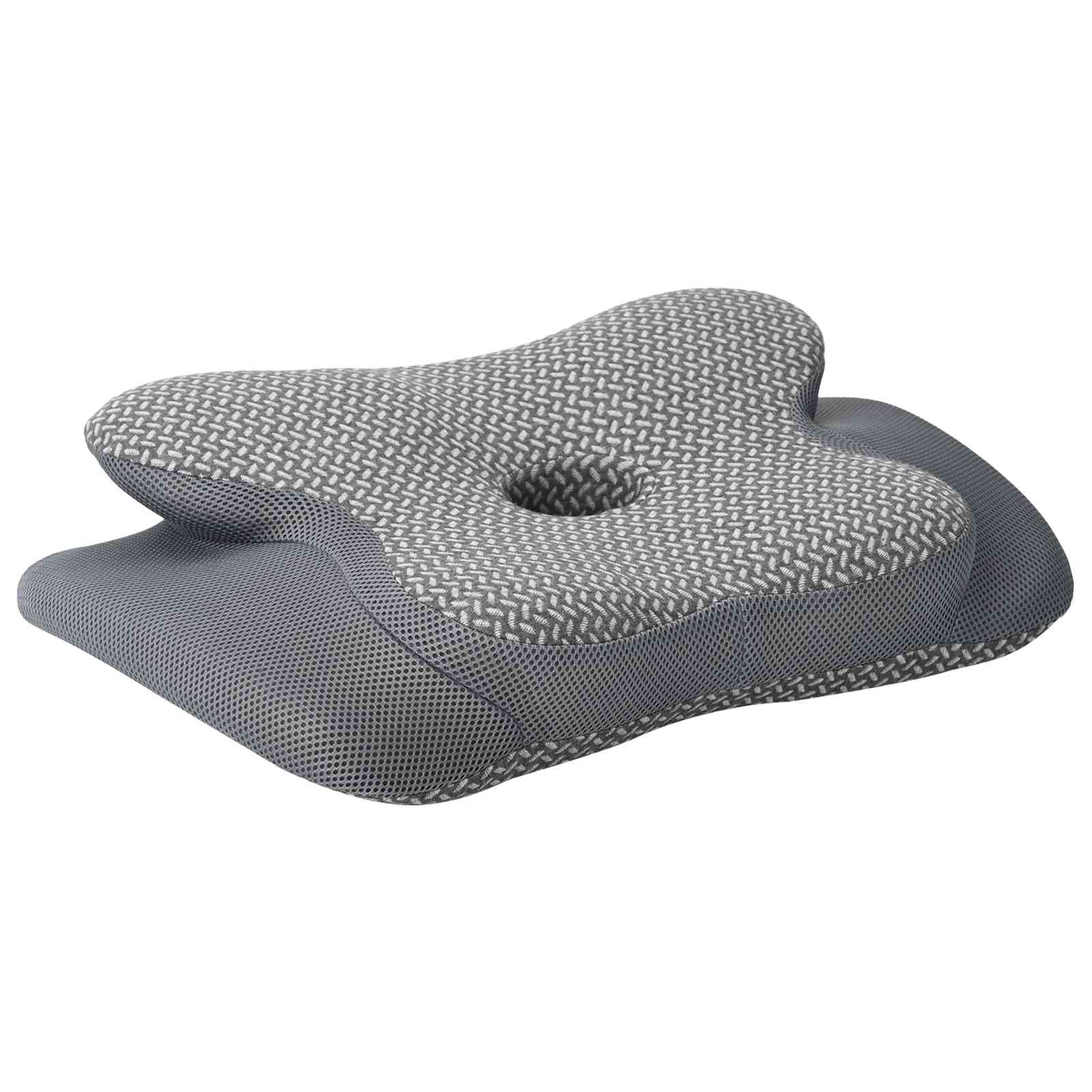 Cuscino cervicale Grigio Schiuma Memory 58 x 38 x 12 cm