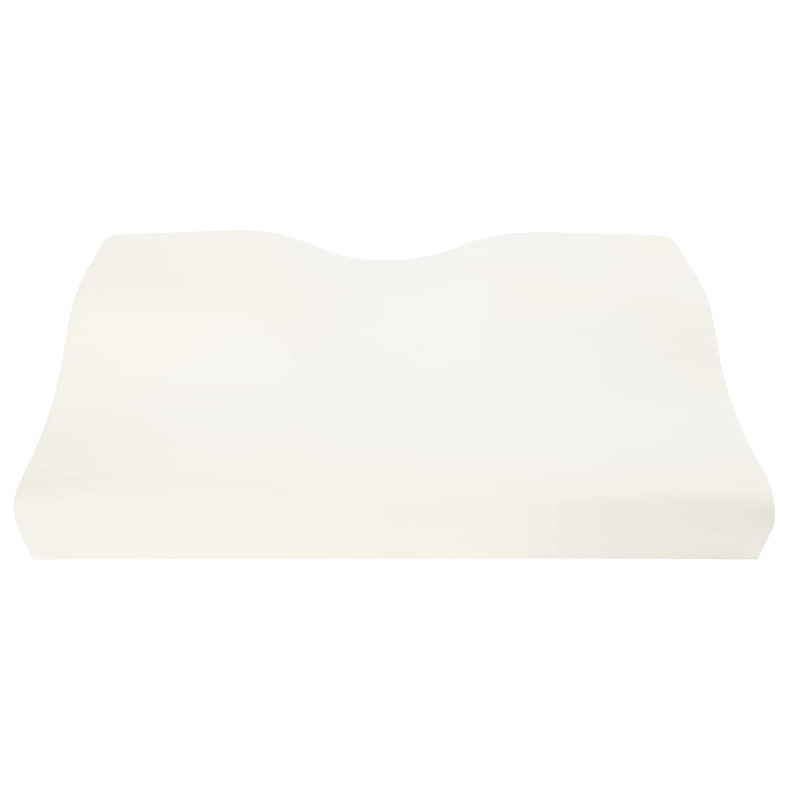 Cuscino cervicale Bianco Schiuma Memory 59 x 34,5 x 12 cm