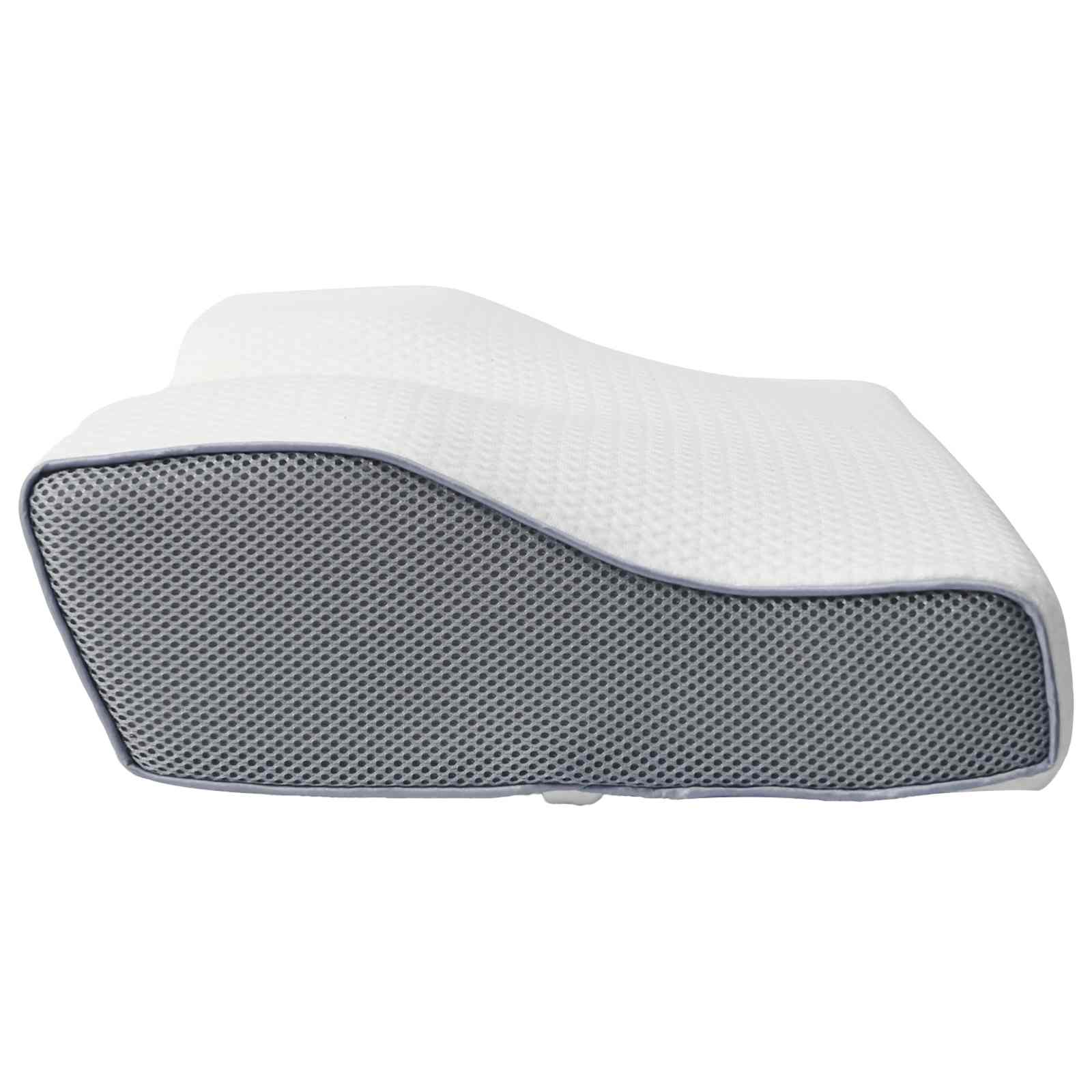 Cuscino cervicale Bianco Schiuma Memory 59 x 34,5 x 12 cm