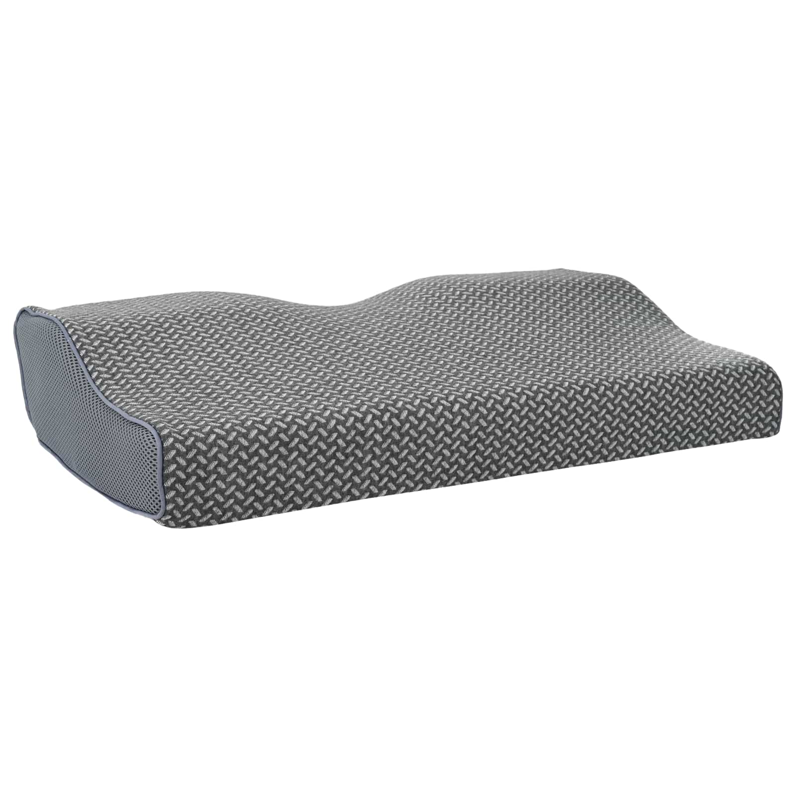 Cuscino cervicale Grigio Schiuma Memory 59 x 34 x 12 cm