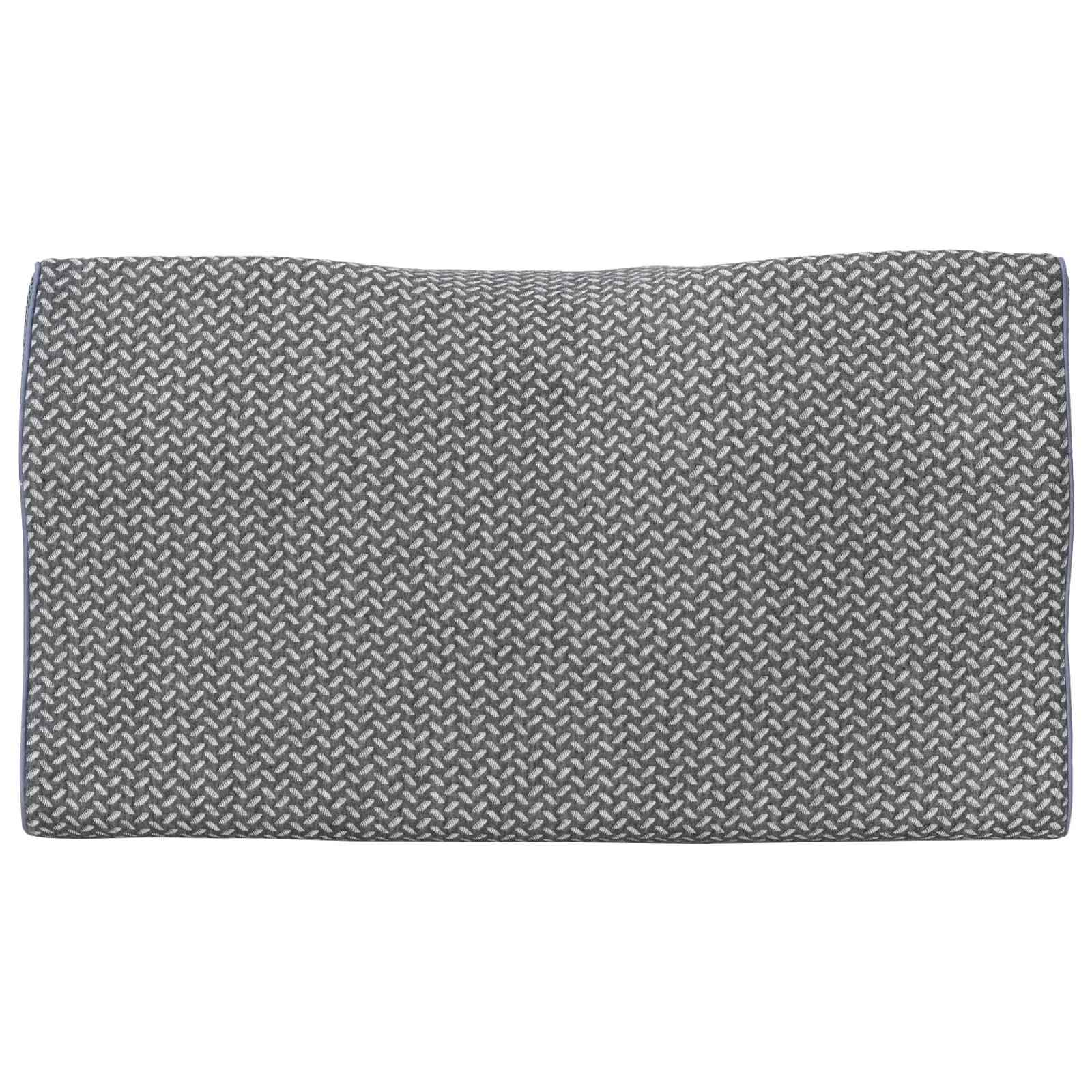 Cuscino cervicale Grigio Schiuma Memory 59 x 34 x 12 cm