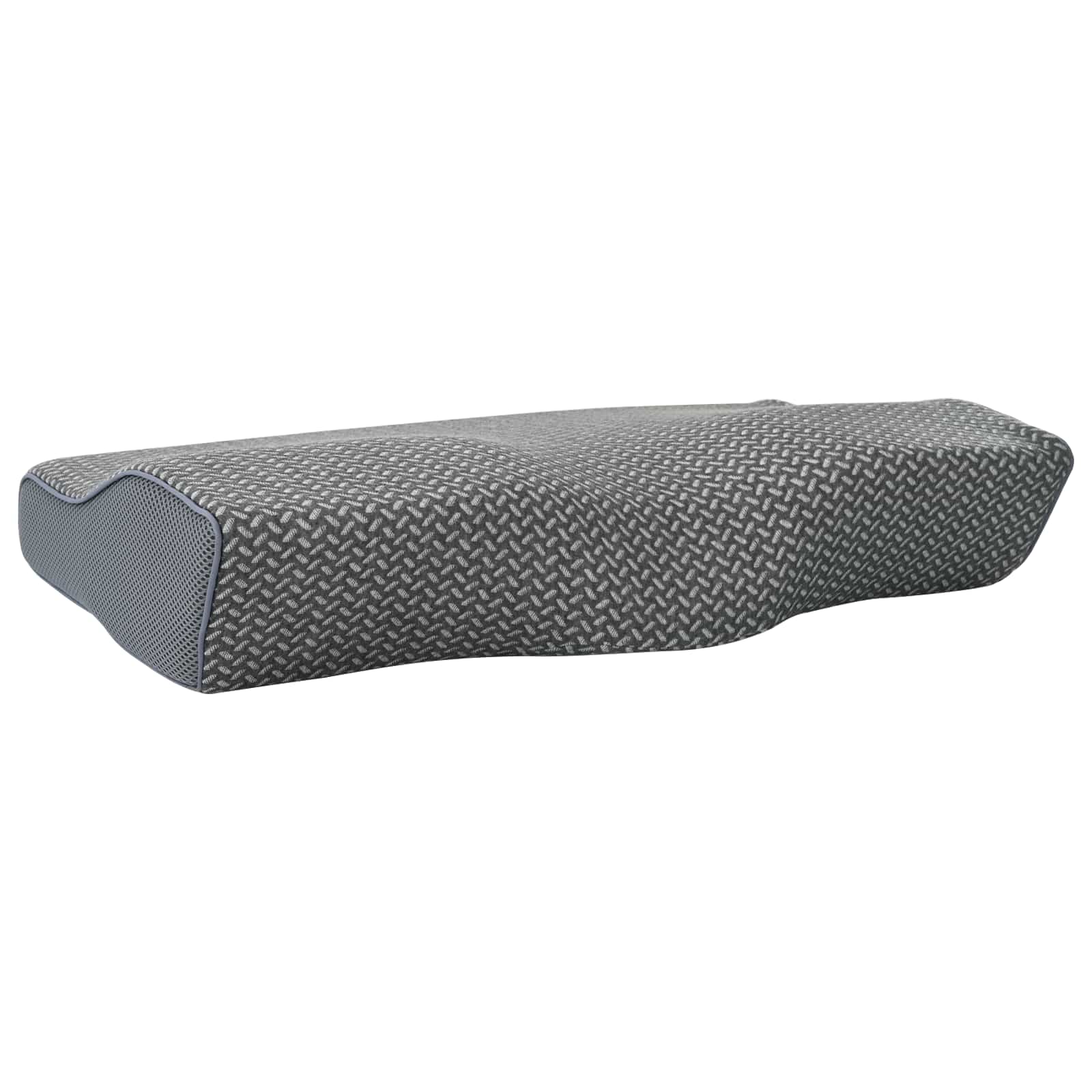 Cuscino cervicale Grigio Schiuma Memory 59 x 34 x 12 cm
