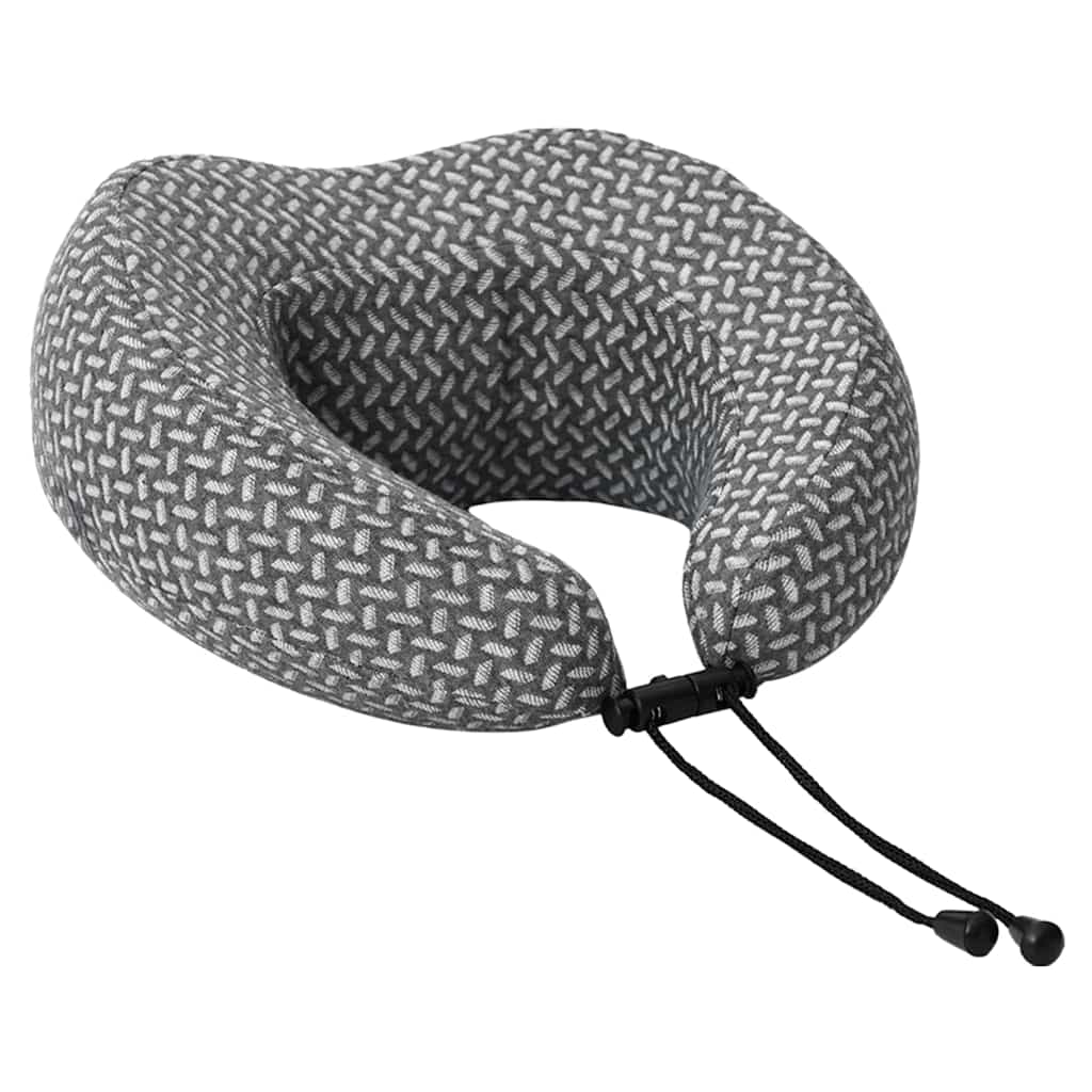 Cuscino da viaggio per il collo Grigio Schiuma Memory