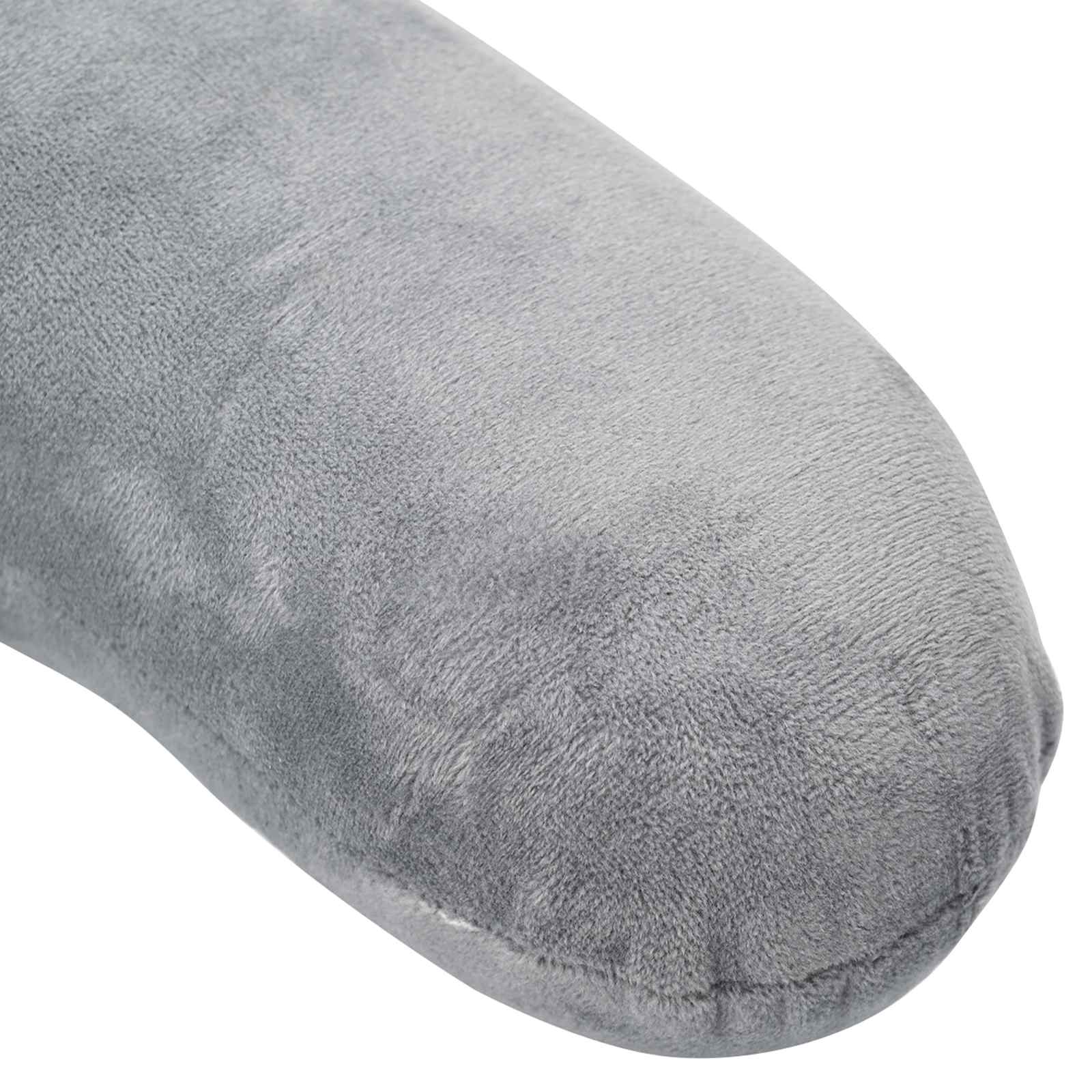 Cuscino da viaggio per il collo Grigio Schiuma Memory