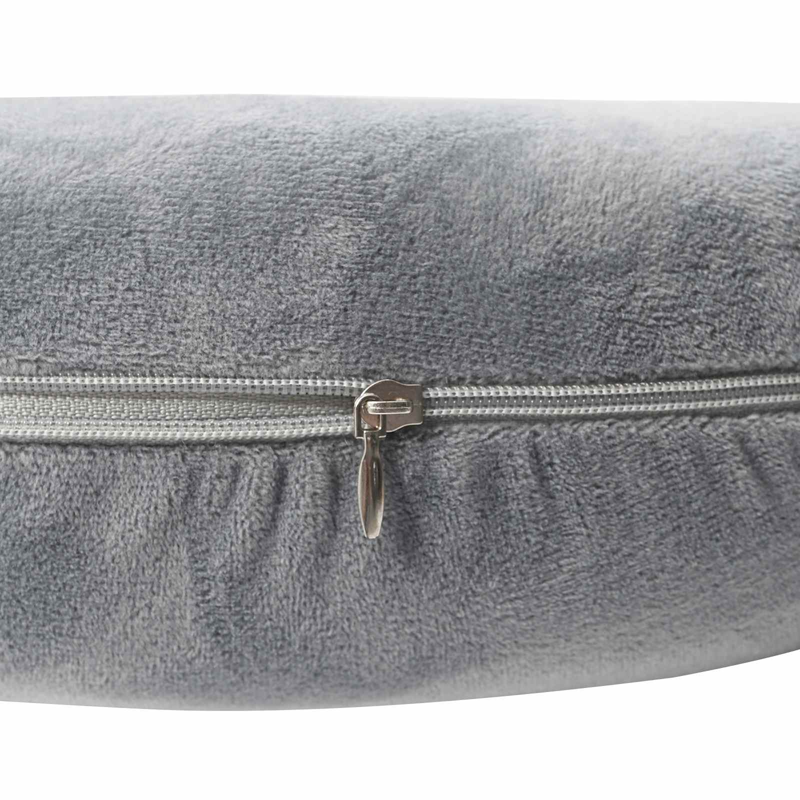 Cuscino da viaggio per il collo Grigio Schiuma Memory
