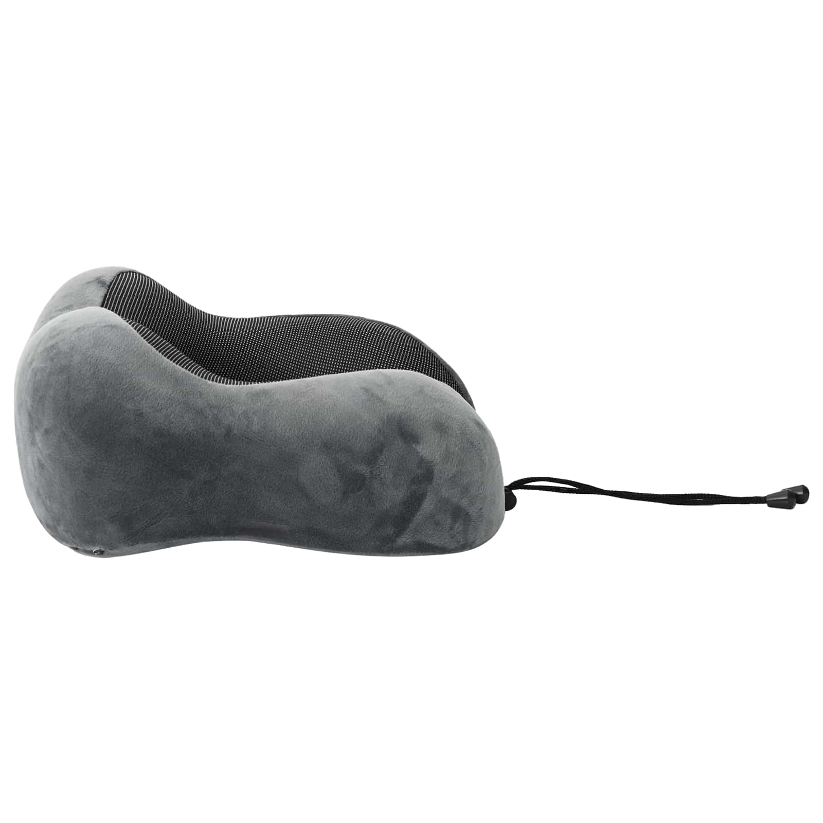 Cuscino da viaggio per il collo Grigio Schiuma Memory