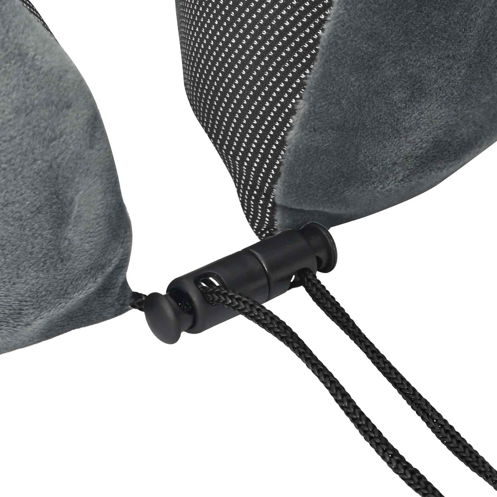 Cuscino da viaggio per il collo Grigio Schiuma Memory