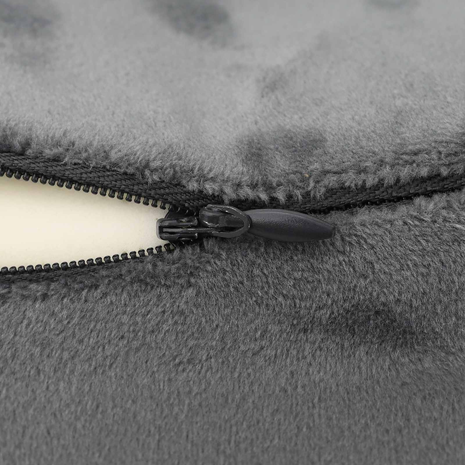 Cuscino da viaggio per il collo Grigio Schiuma Memory