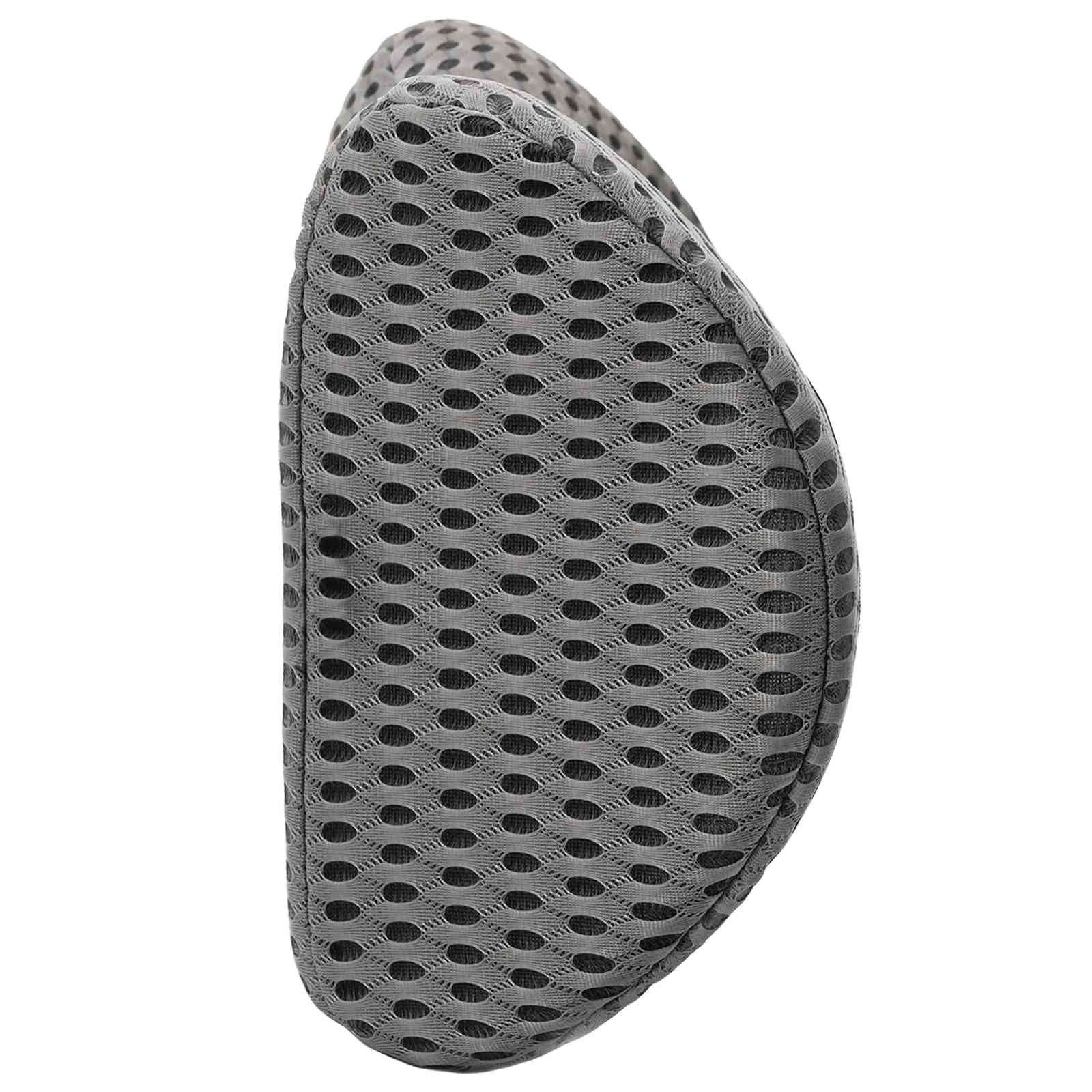 Cuscino lombare Grigio Schiuma Memory 47,5 x 23 x 12 cm