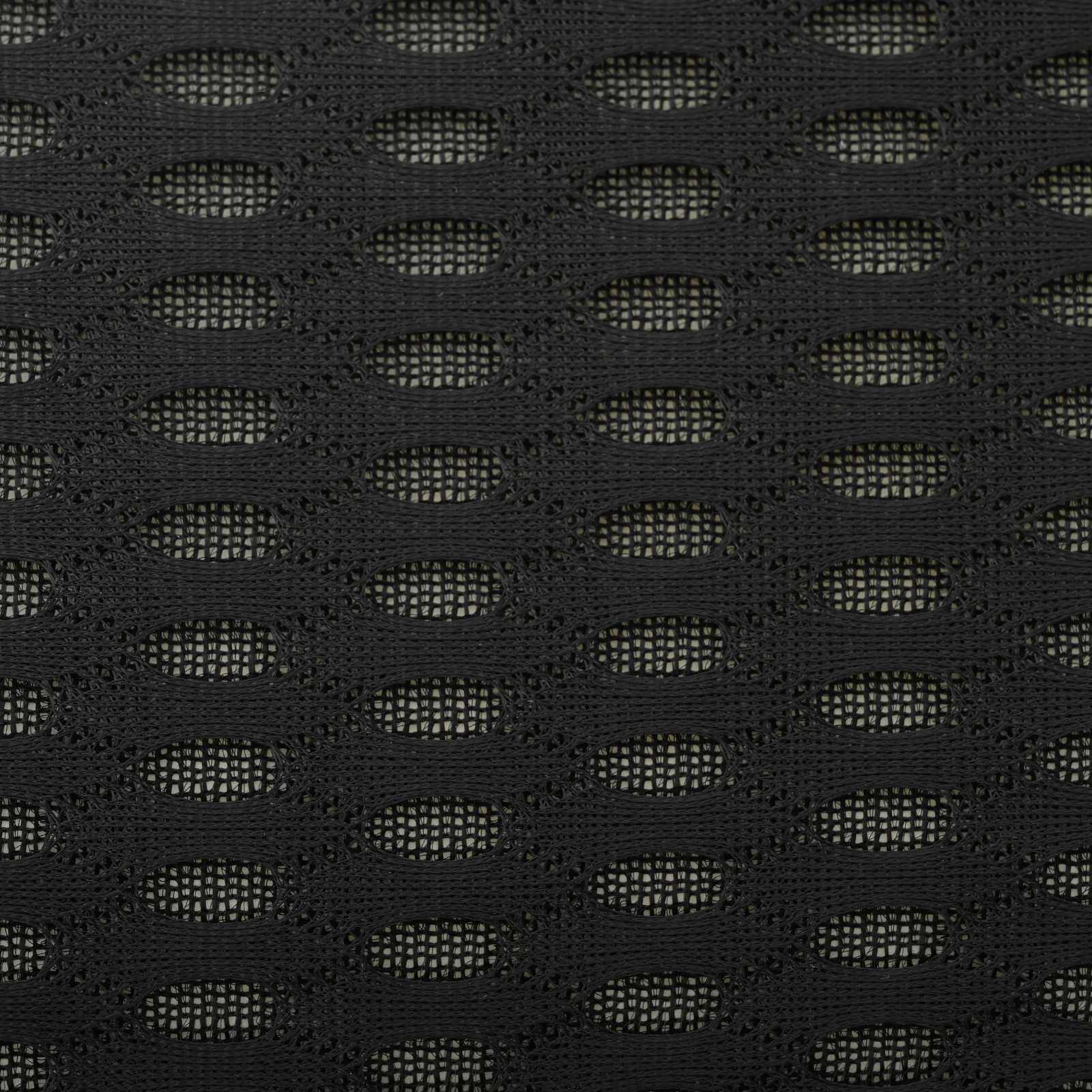 Cuscino lombare Nero Schiuma Memory 46 x 24 x 11 cm
