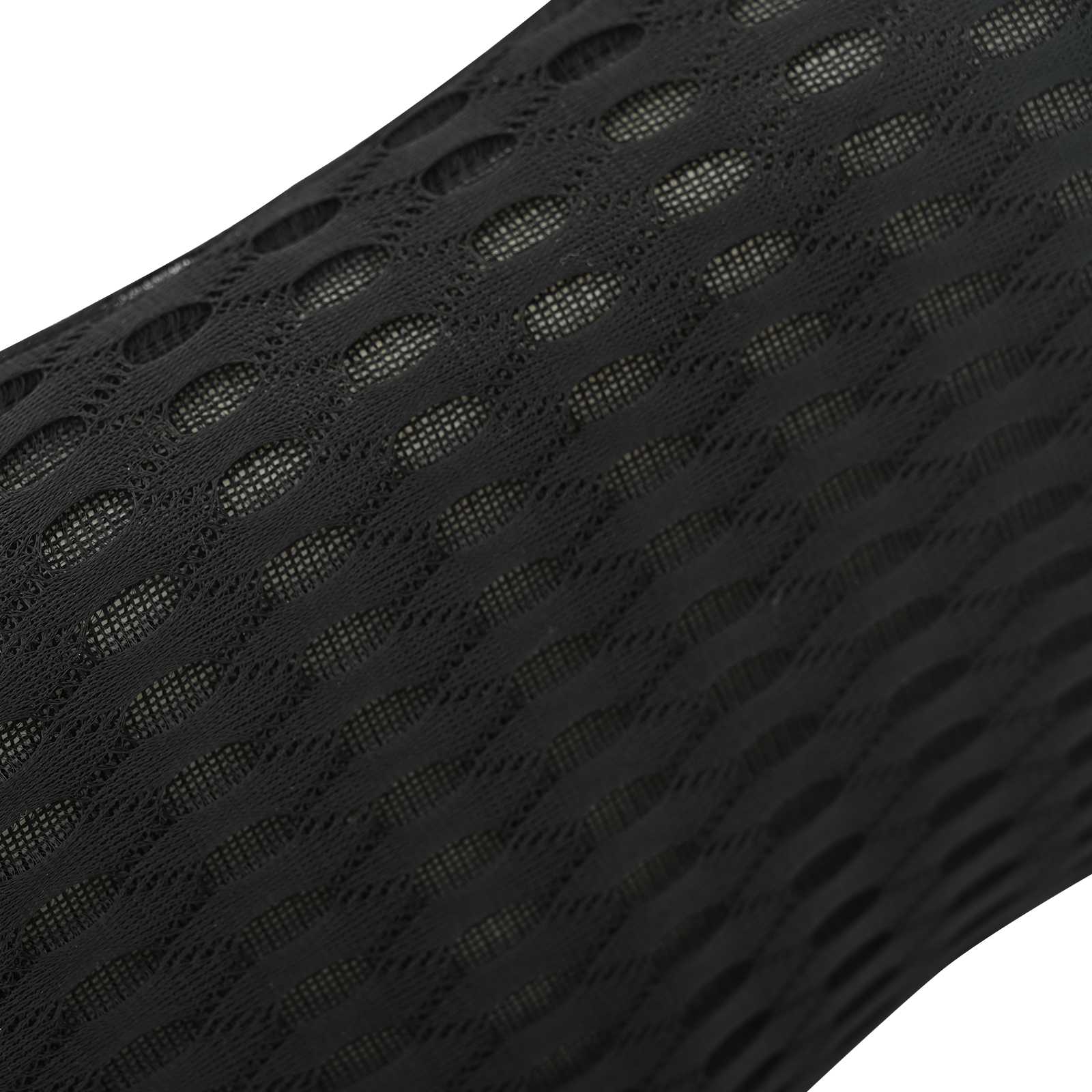 Cuscino lombare Nero Schiuma Memory 46 x 24 x 11 cm