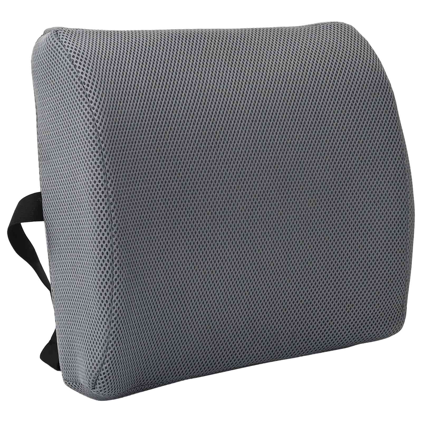 Cuscino lombare Grigio Schiuma Memory 36 x 30 x 12 cm