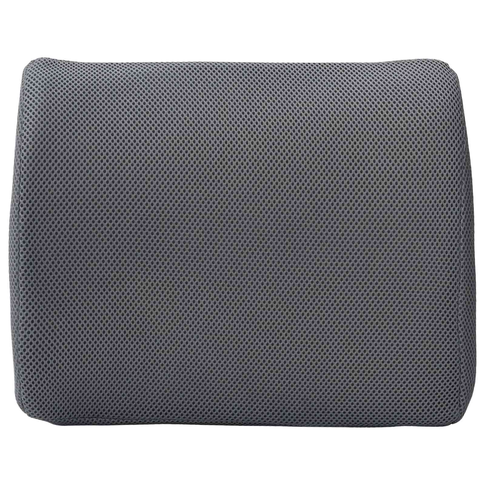 Cuscino lombare Grigio Schiuma Memory 36 x 30 x 12 cm