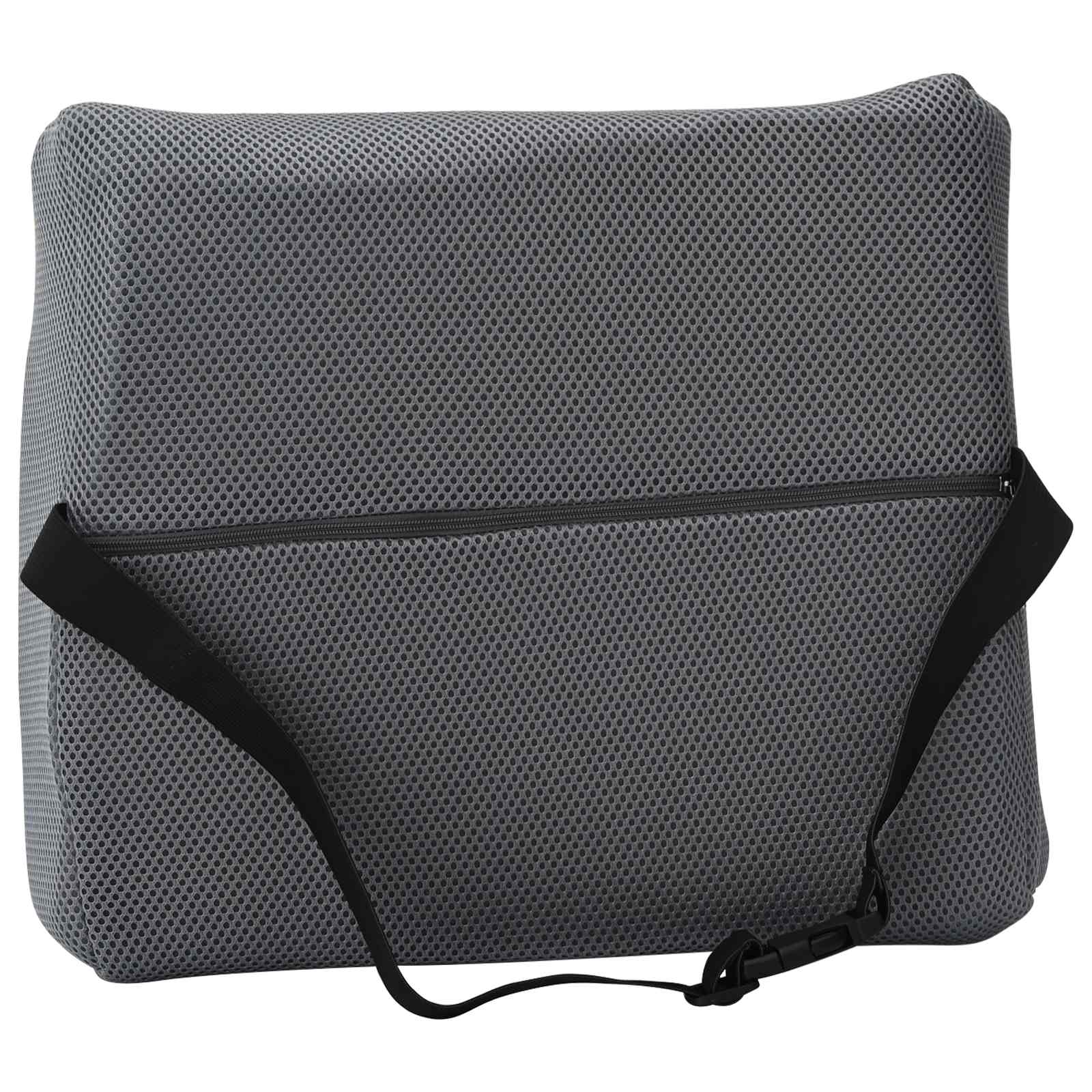 Cuscino lombare Grigio Schiuma Memory 36 x 30 x 12 cm